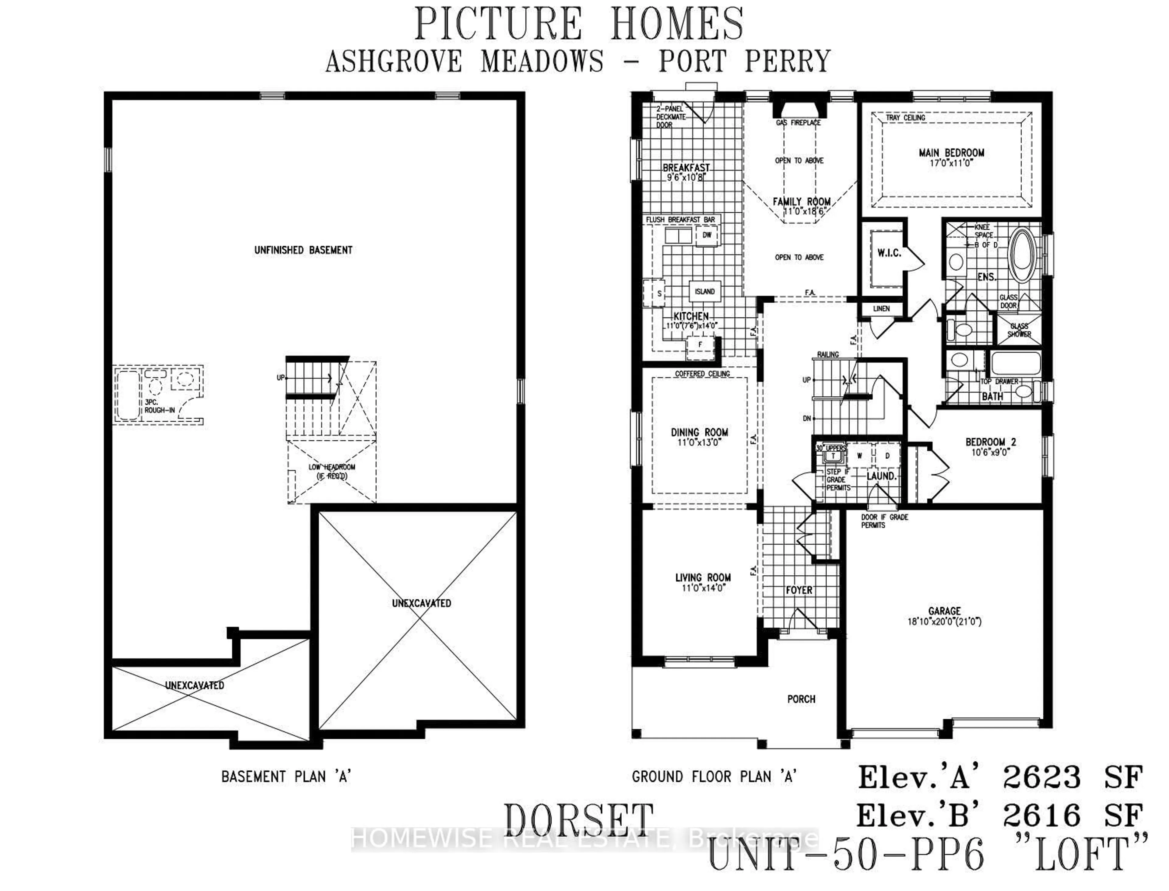 Floor plan for 171 Steinway Dr, Scugog Ontario L9L 1V5