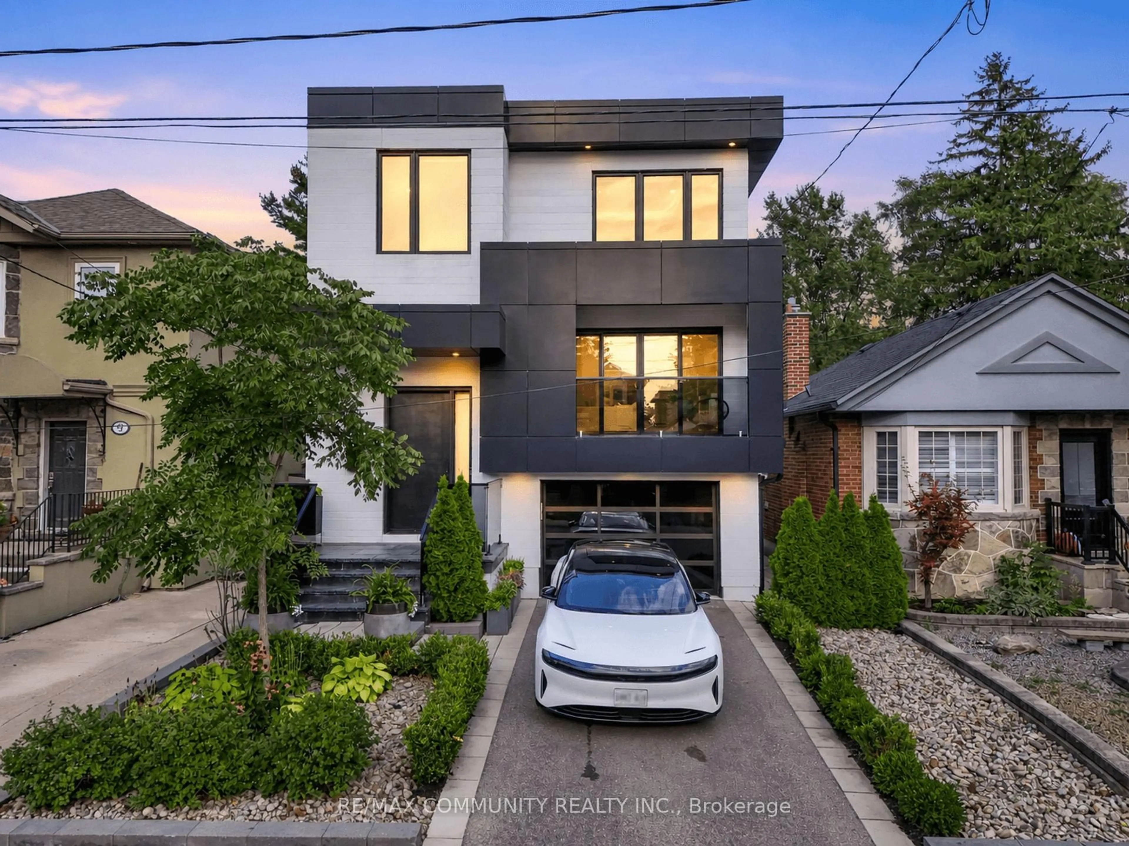 Home with brick exterior material, street for 7 Derwyn Rd, Toronto Ontario M4J 4M7