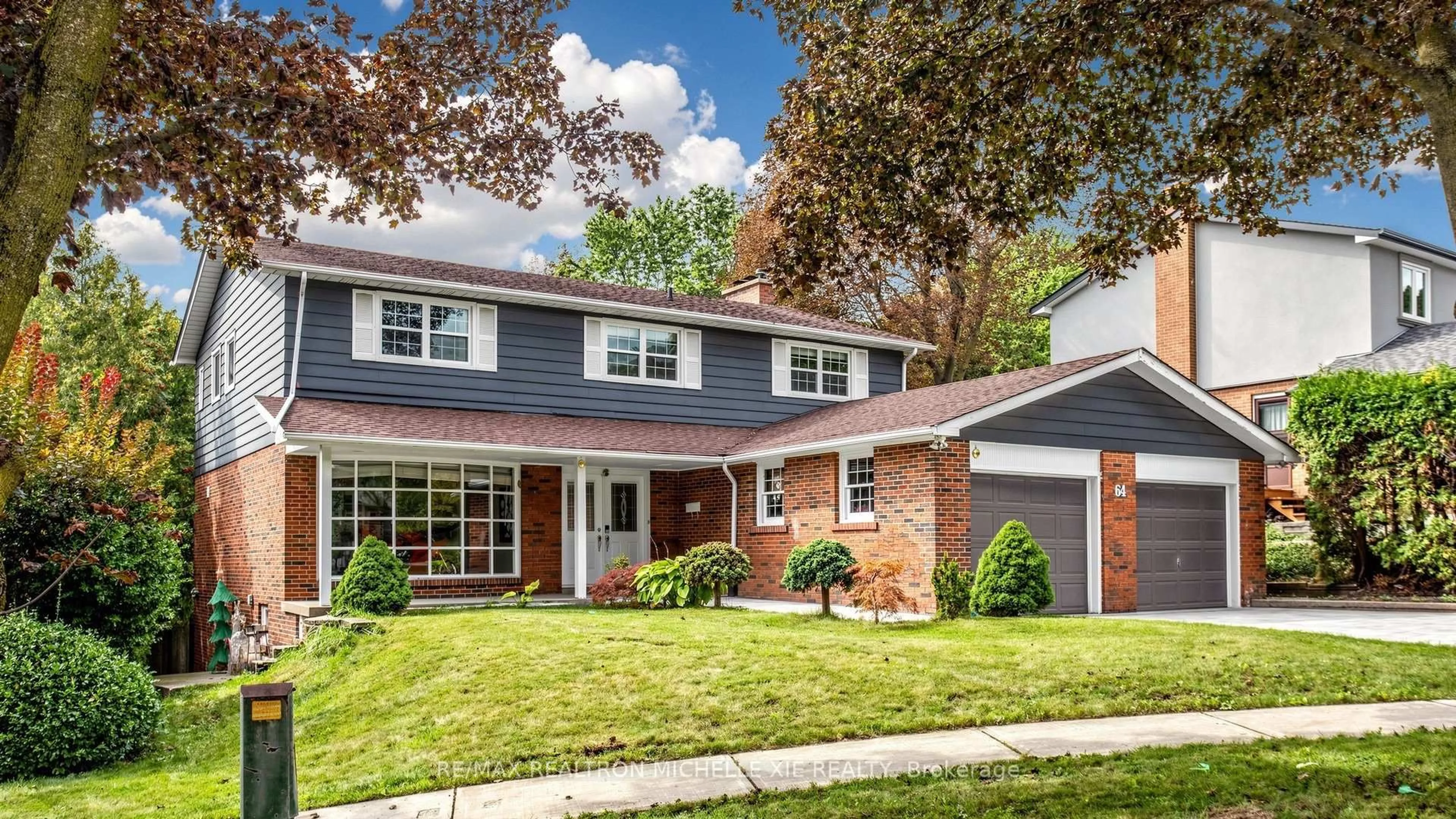 Home with brick exterior material, street for 64 Creekwood Dr, Toronto Ontario M1E 4L8
