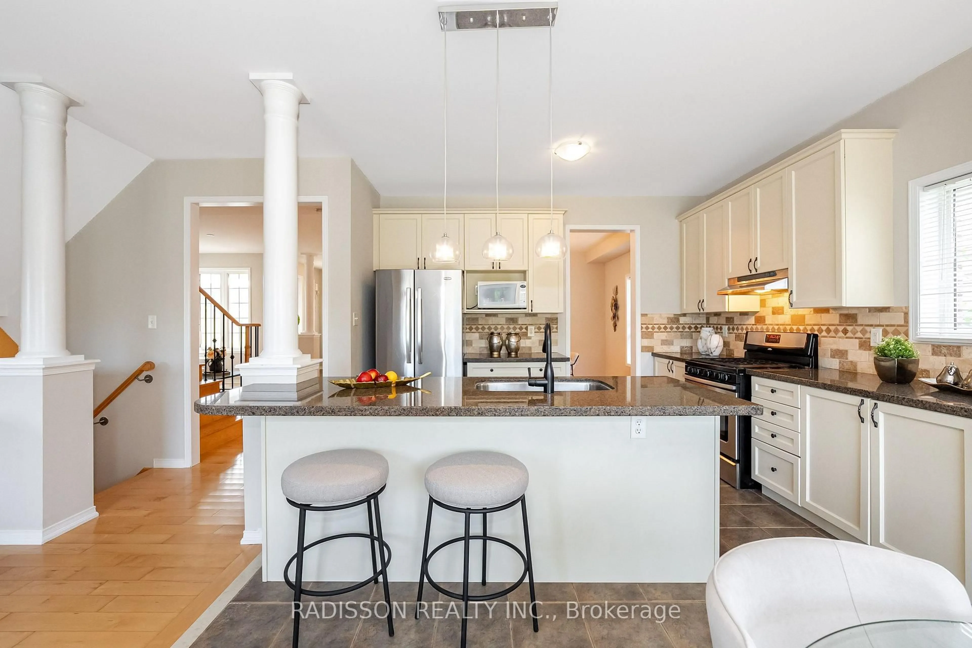 Open concept kitchen, unknown for 1679 Arborwood Dr, Oshawa Ontario L1K 0H2