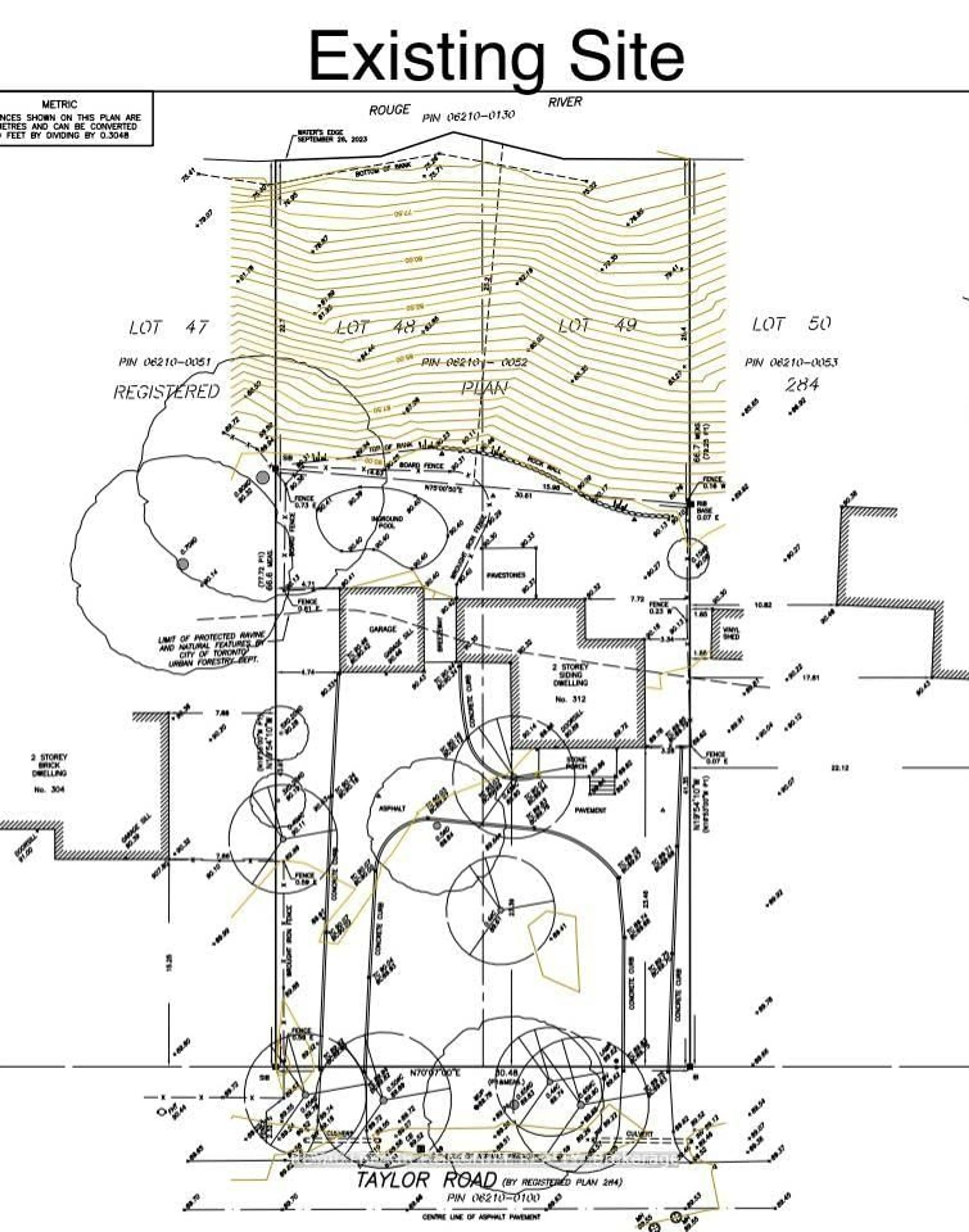 Floor plan for 312 Taylor Rd, Toronto Ontario M1C 2R6
