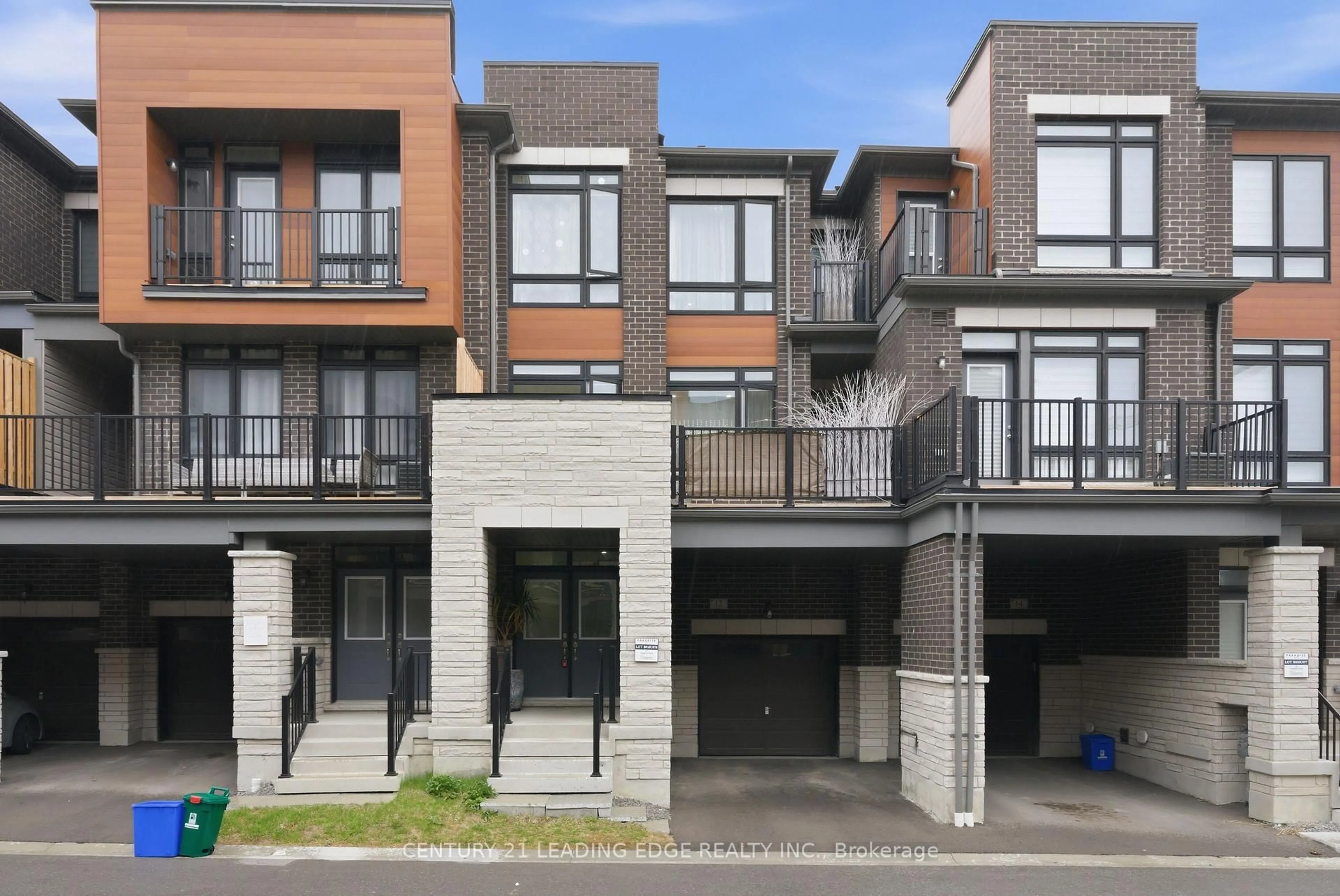 Home with brick exterior material, street for 12 Coppini Lane, Ajax Ontario L1S 0G9