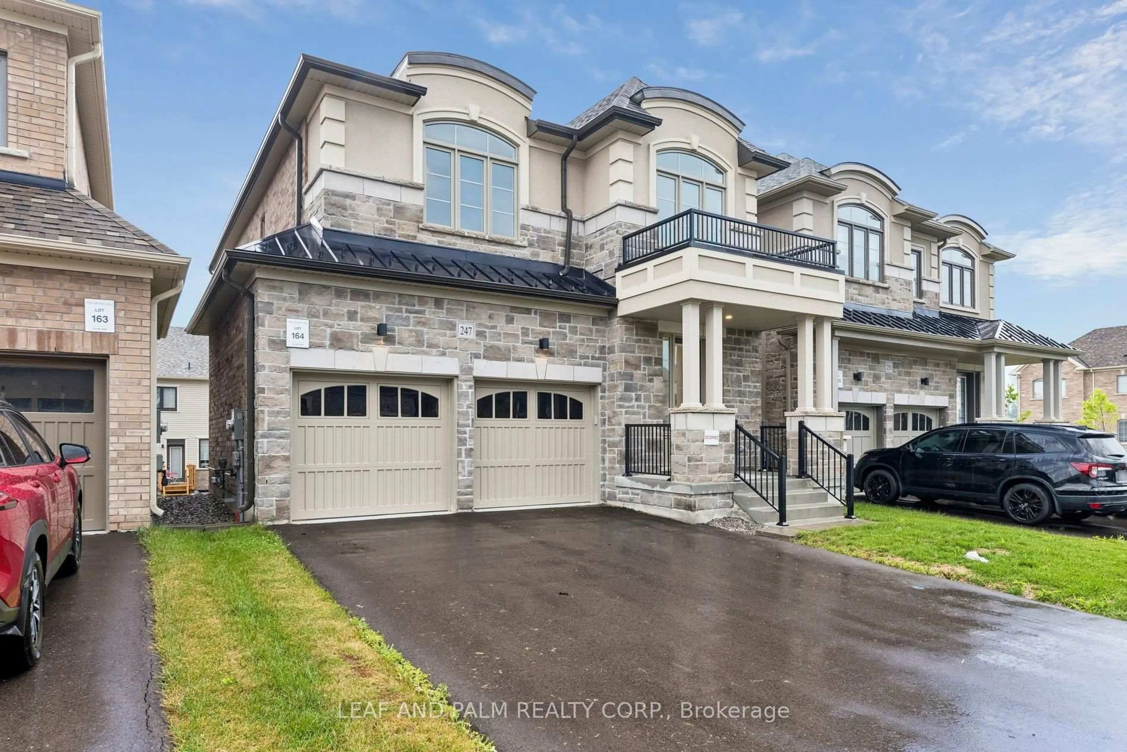 Home with brick exterior material, street for 247 Flood Ave, Clarington Ontario L1B 0W5