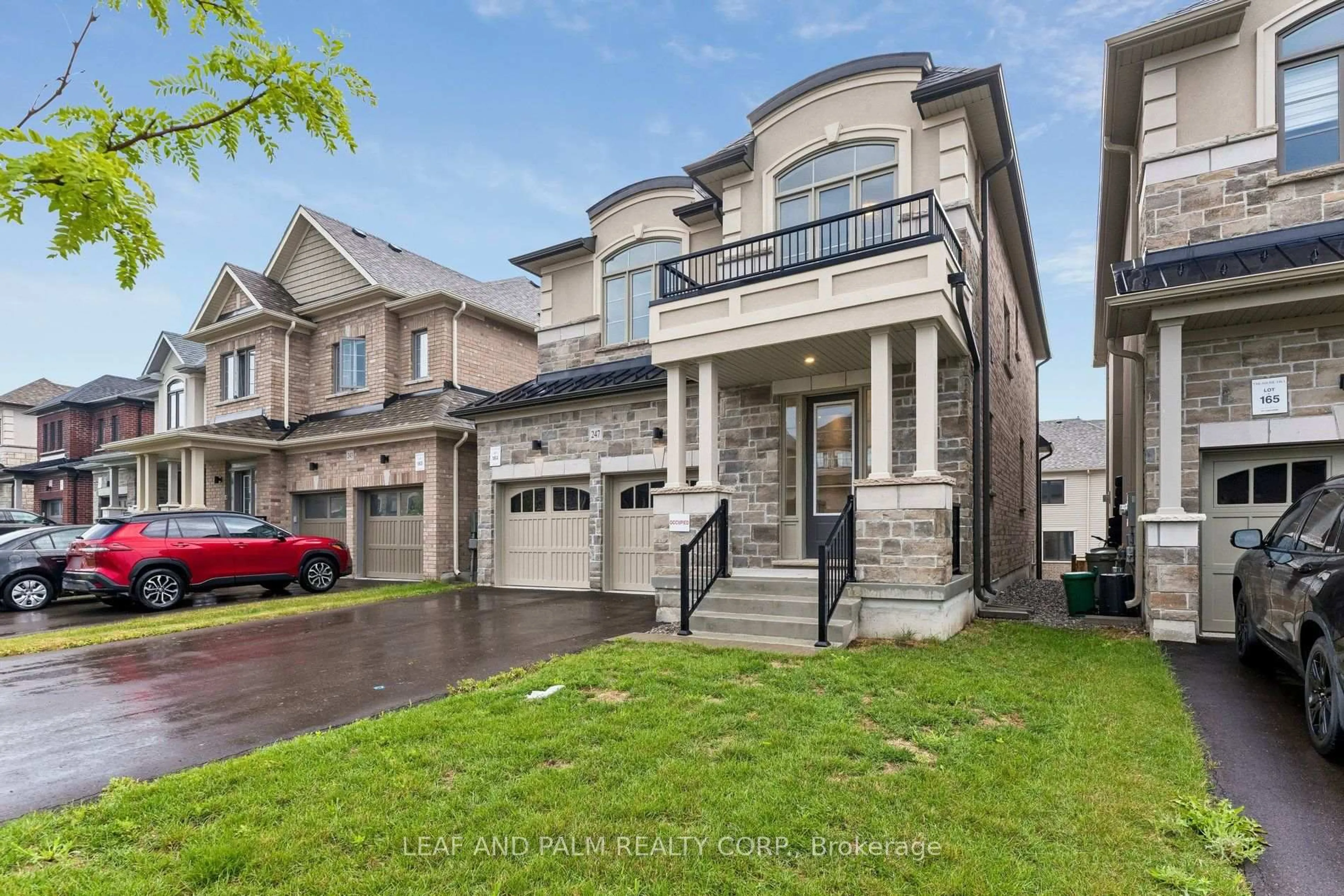 Home with brick exterior material, street for 247 Flood Ave, Clarington Ontario L1B 0W5