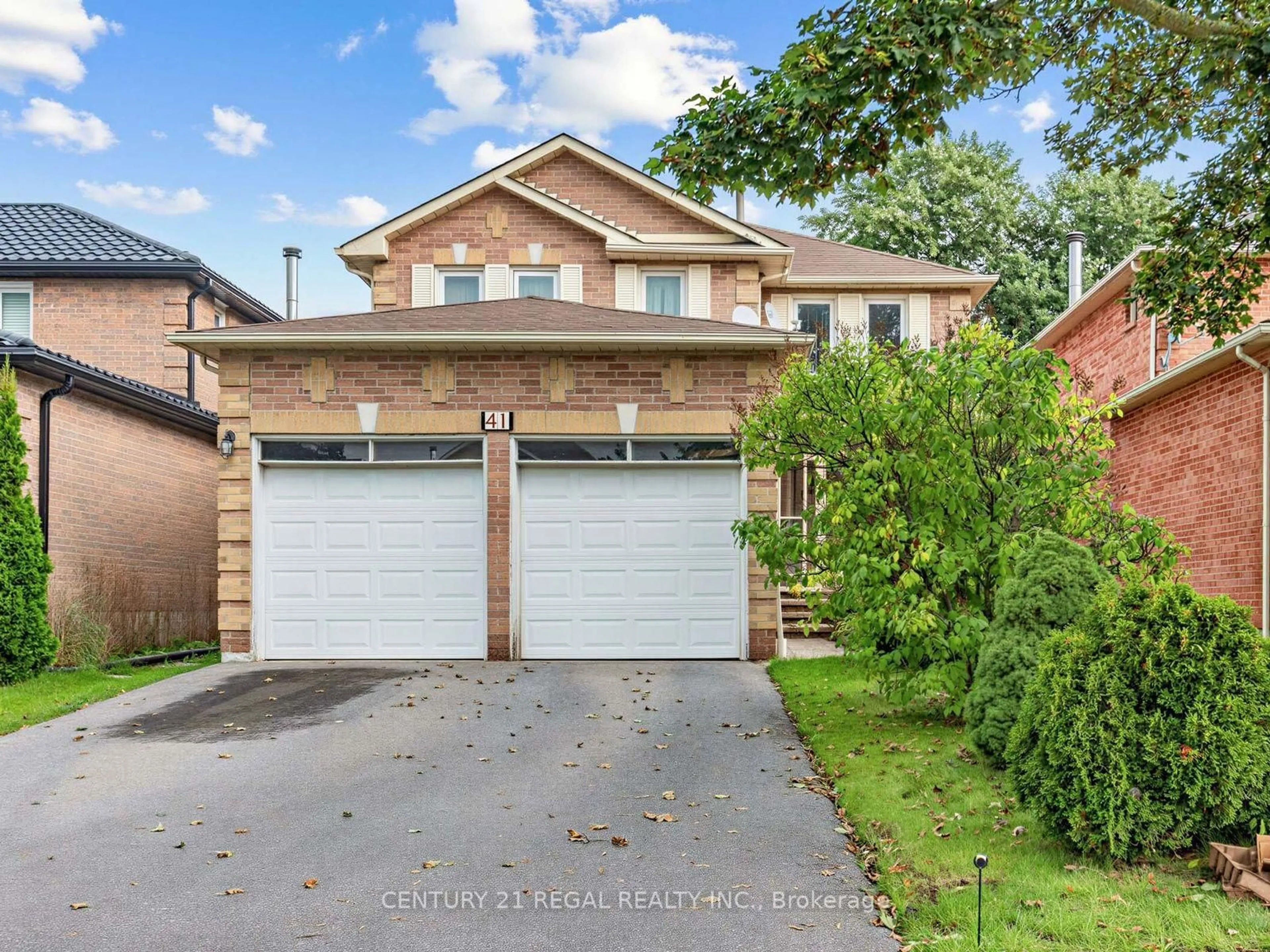 Home with brick exterior material, street for 41 Coe Dr, Ajax Ontario L1T 3H9