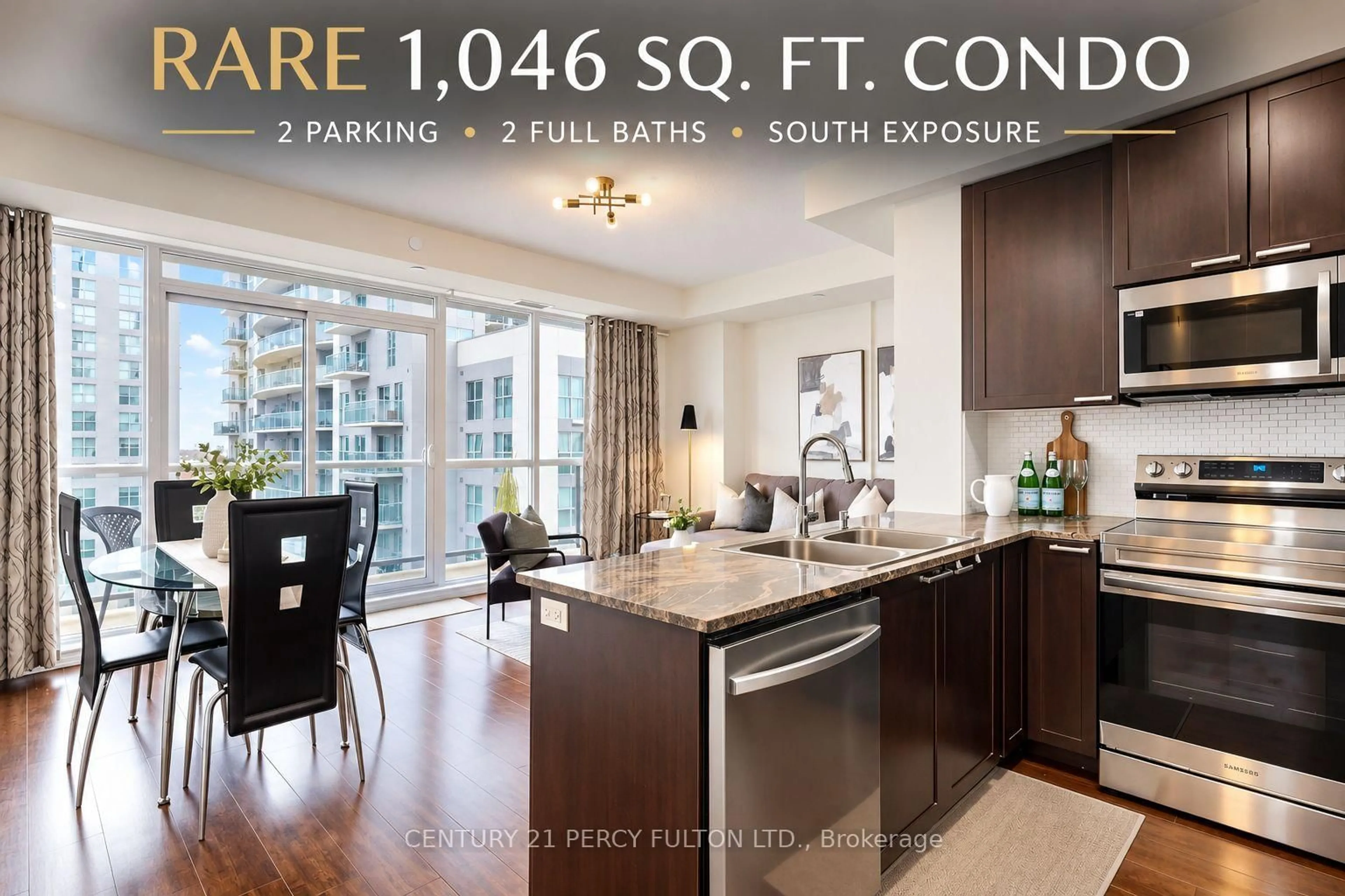 Open concept kitchen, unknown for 1328 Birchmount Rd #802, Toronto Ontario M1R 0B6
