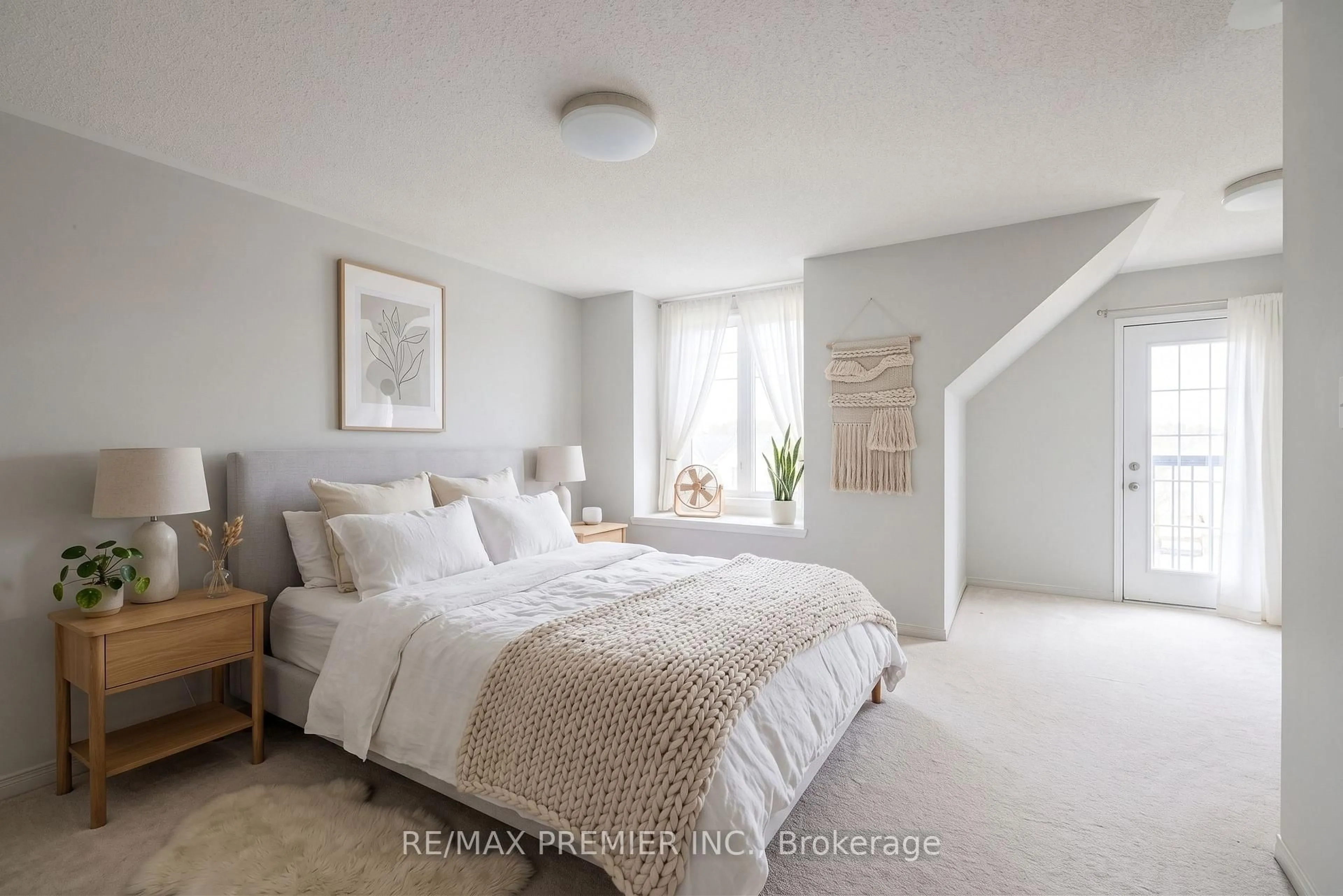 Bedroom with bed, unknown for 95 John Bell Cres, Toronto Ontario M1L 0G5