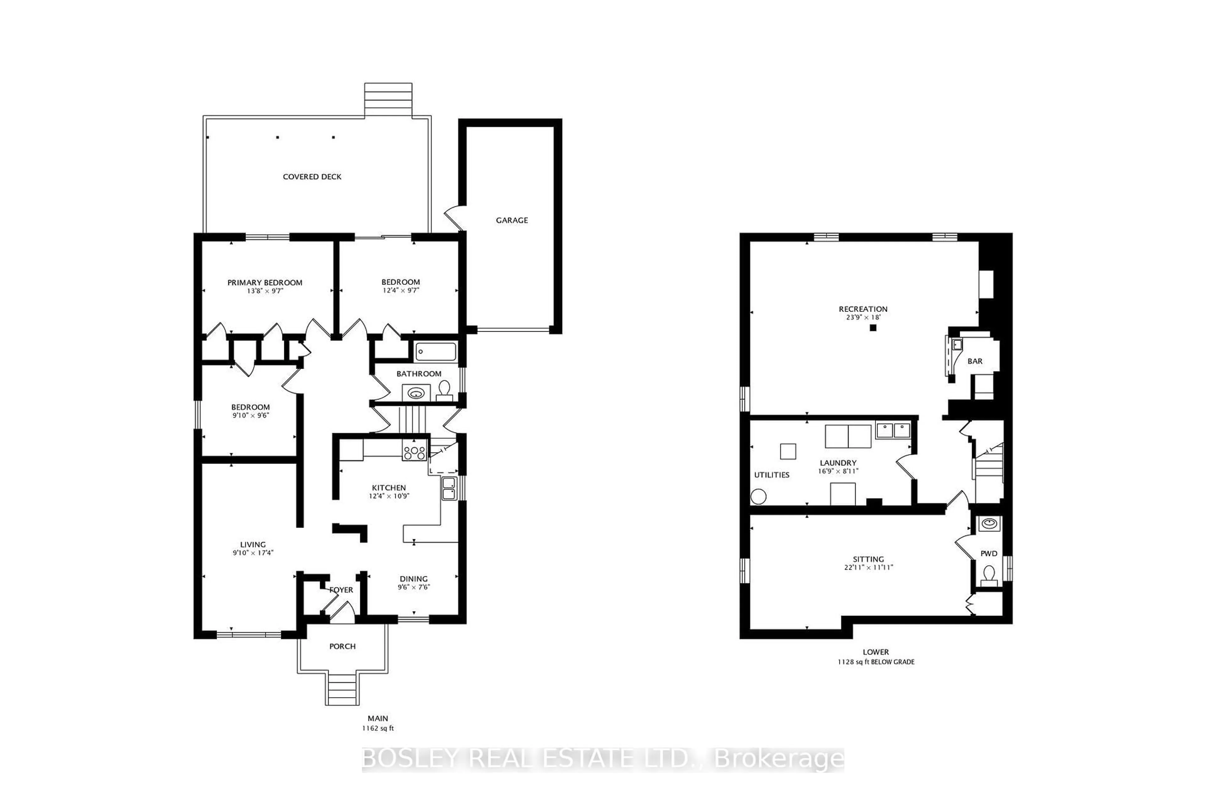 Floor plan for 24 Tulip Dr, Toronto Ontario M1R 4W4