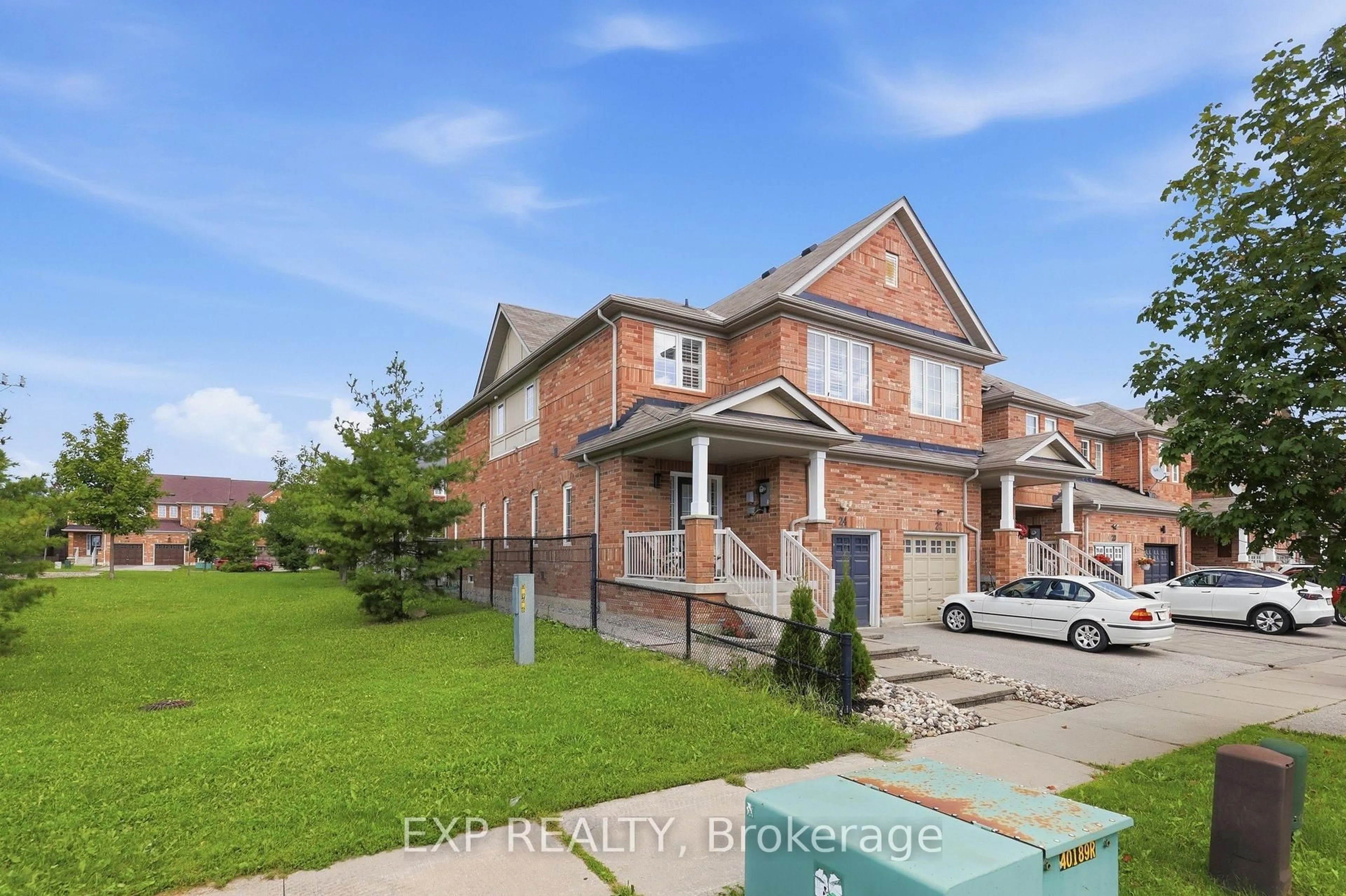 Home with brick exterior material, street for 24 Hickman Rd, Ajax Ontario L1S 0C8