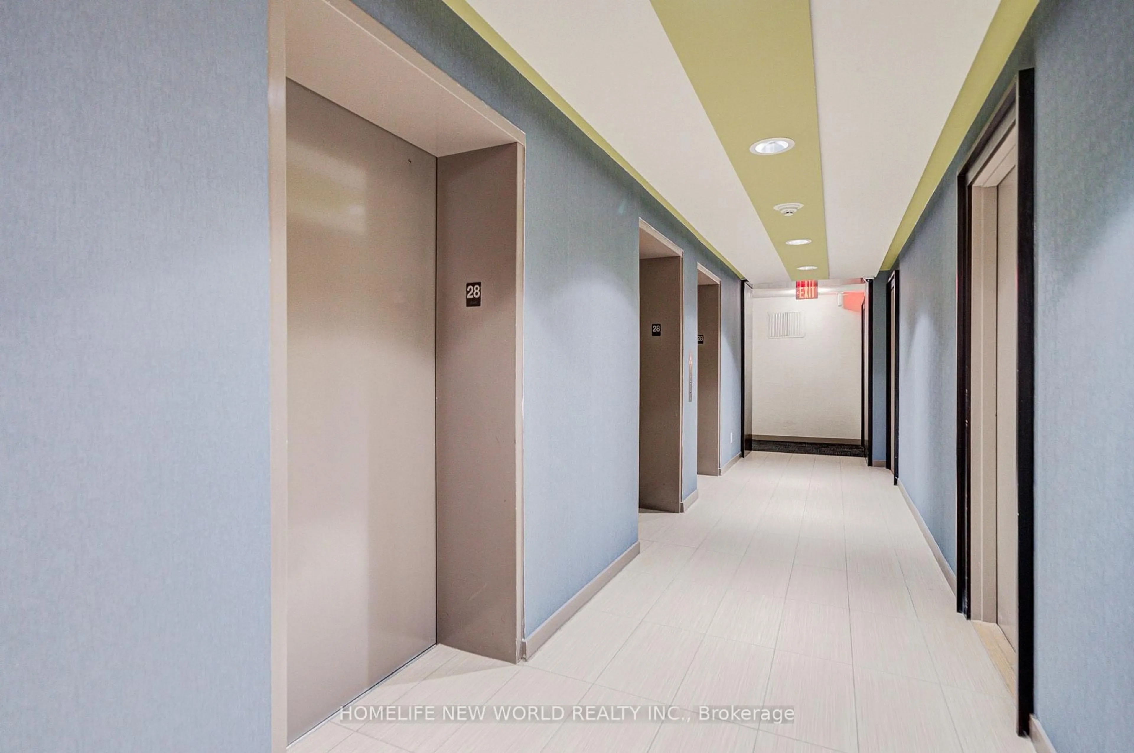 Indoor foyer for 60 Town Centre Crt #2807, Toronto Ontario M1P 0B1