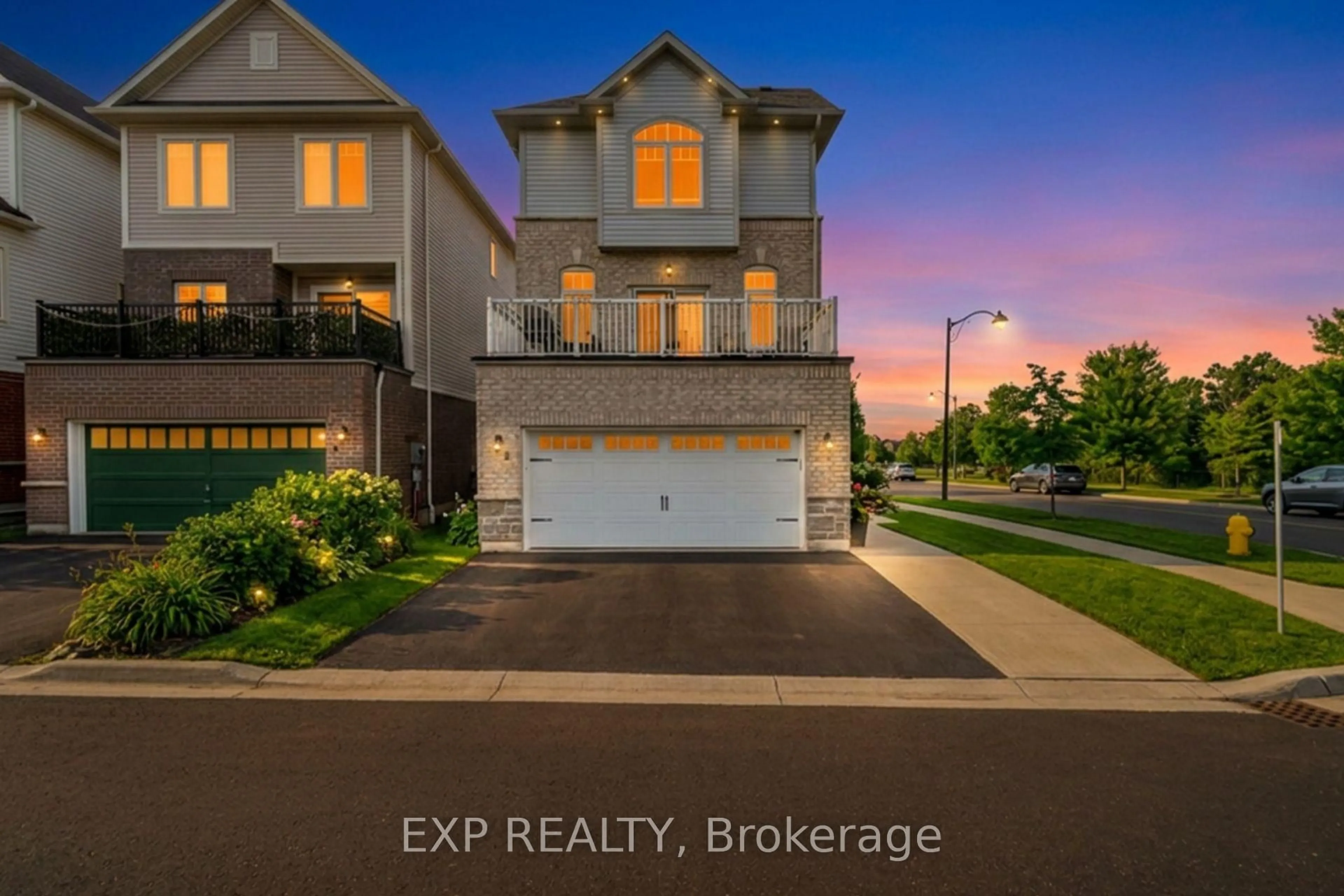 A pic from outside/outdoor area/front of a property/back of a property/a pic from drone, street for 2 Camilleri Rd, Ajax Ontario L1Z 0T2