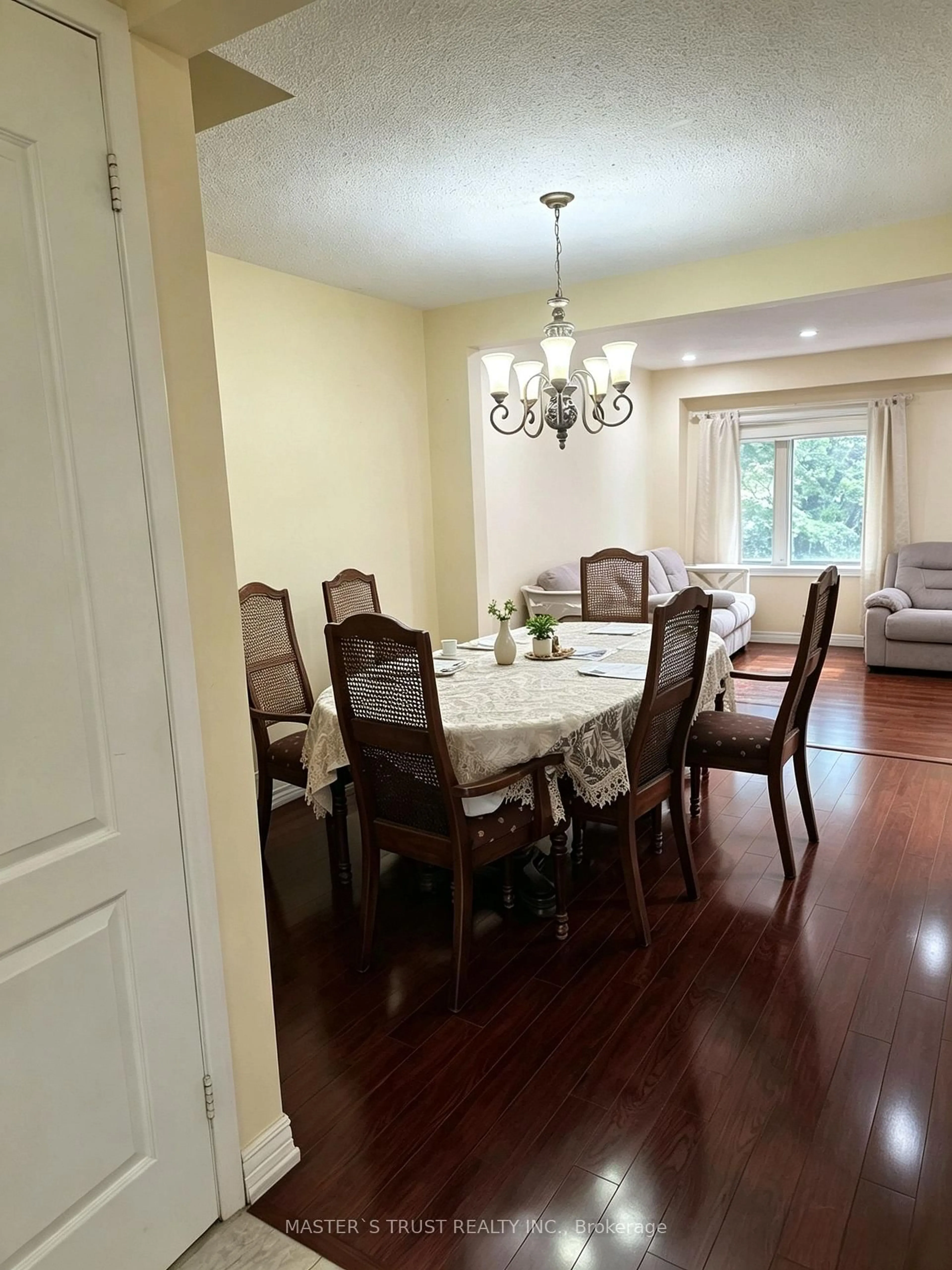 Dining room, wood/laminate floor for 22 O'Halloran Cres, Toronto Ontario M1V 2C3