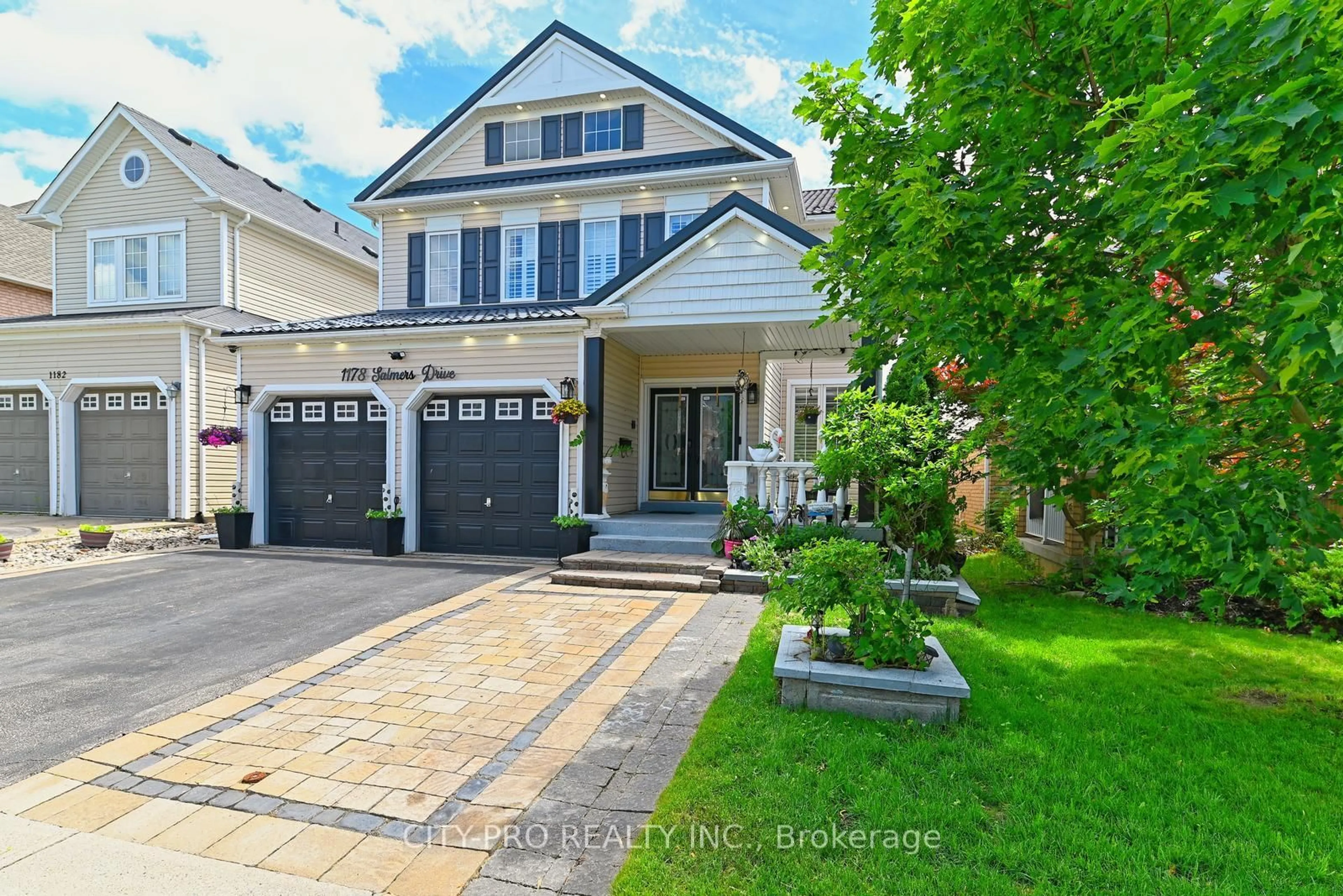 Home with brick exterior material, street for 1178 Salmers Dr, Oshawa Ontario L1K 0B2