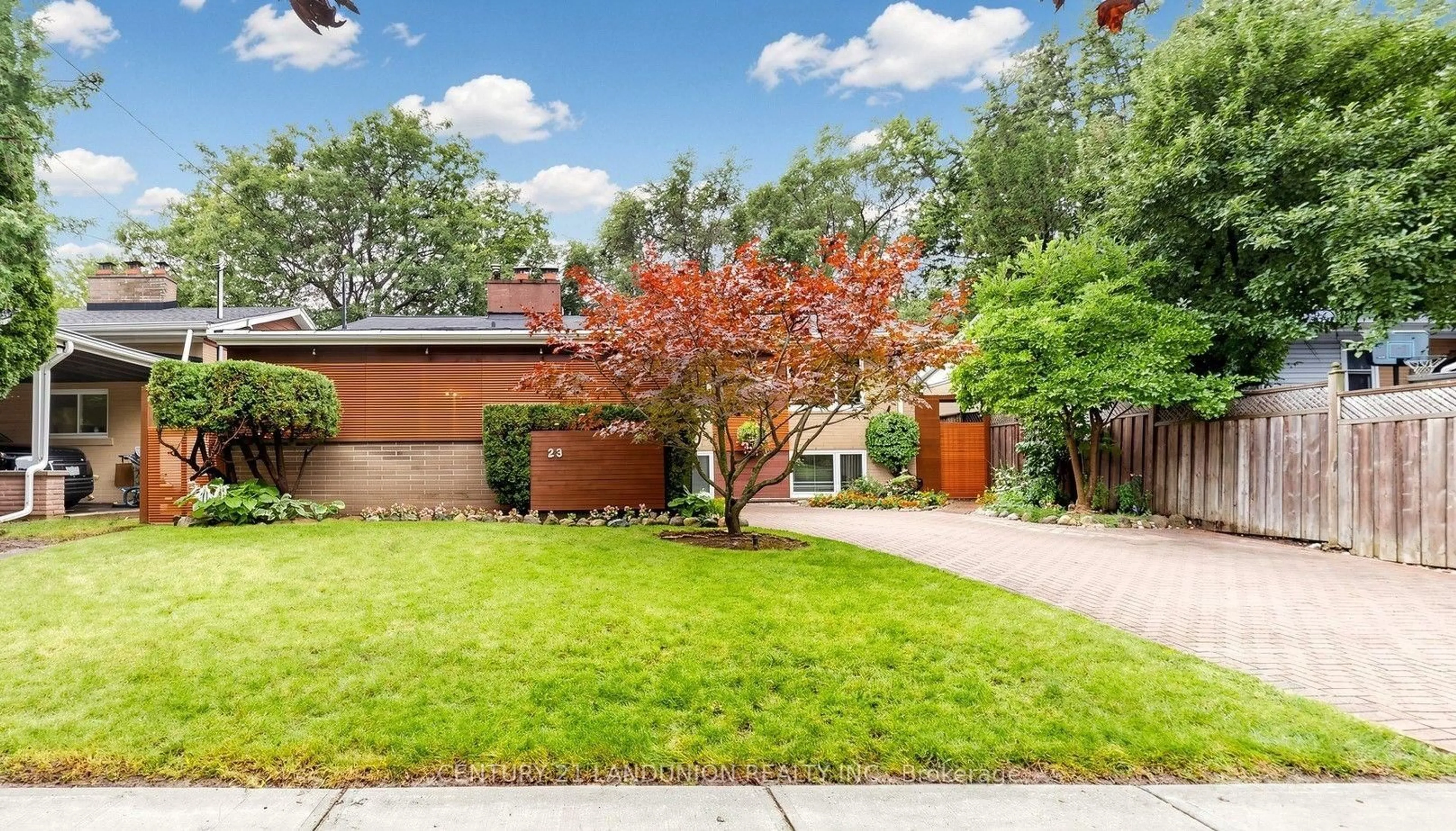 Home with brick exterior material, street for 23 Benleigh Dr, Toronto Ontario M1H 1J1