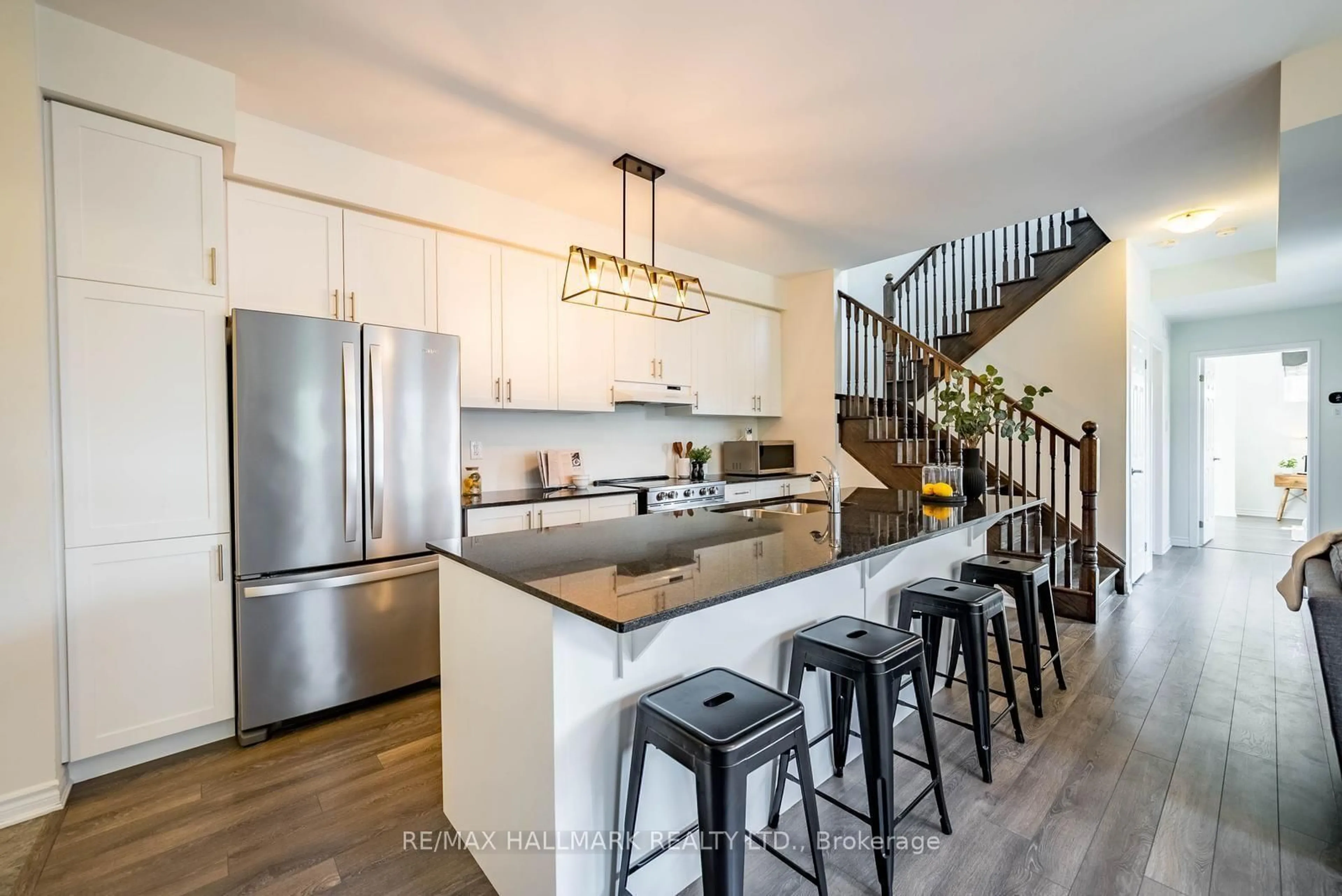 Open concept kitchen, unknown for 1148 Dragonfly Ave #503, Pickering Ontario L1X 0H5