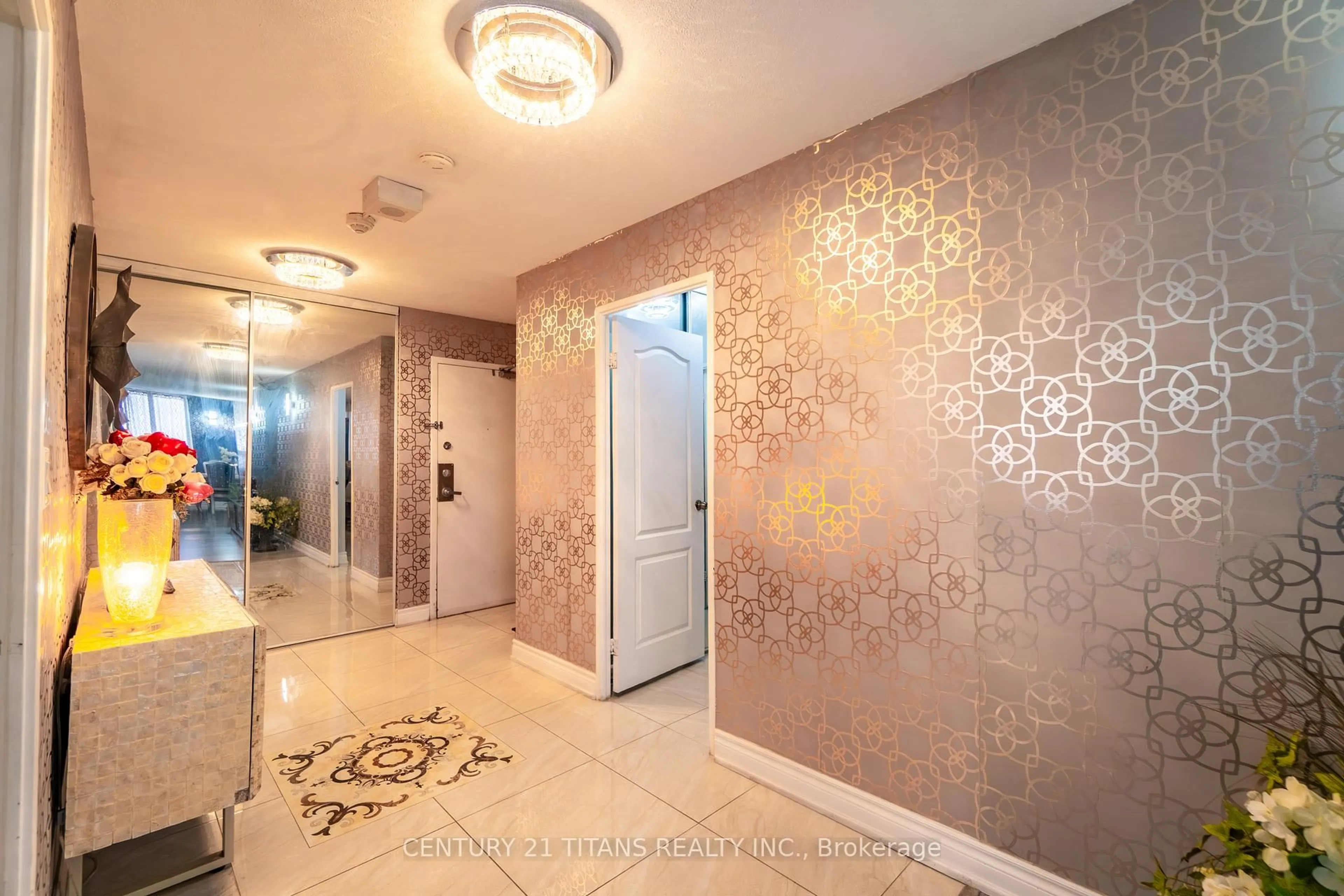 Indoor foyer for 3 Massey Sq #3001, Toronto Ontario M4C 5L5