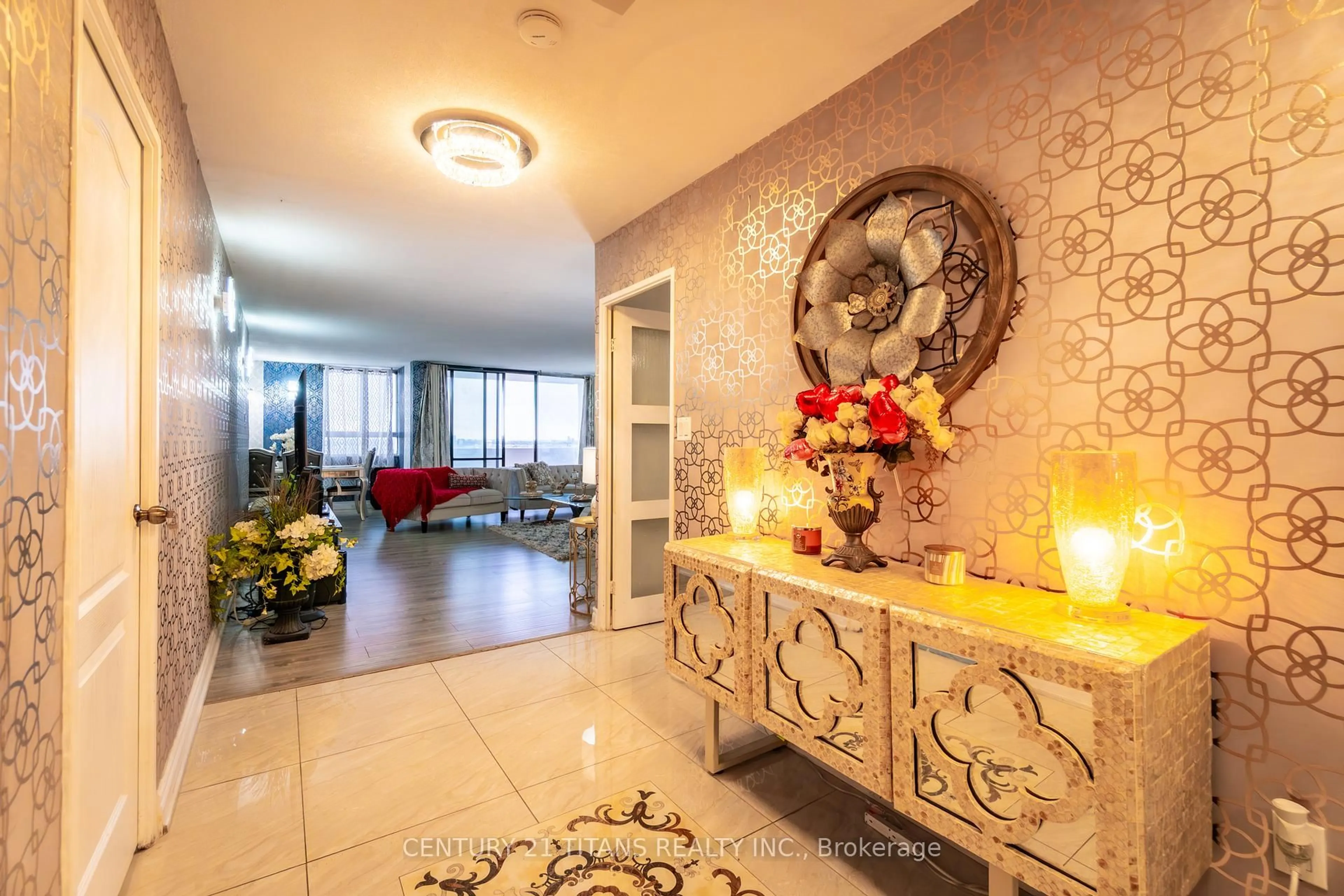 Indoor foyer for 3 Massey Sq #3001, Toronto Ontario M4C 5L5