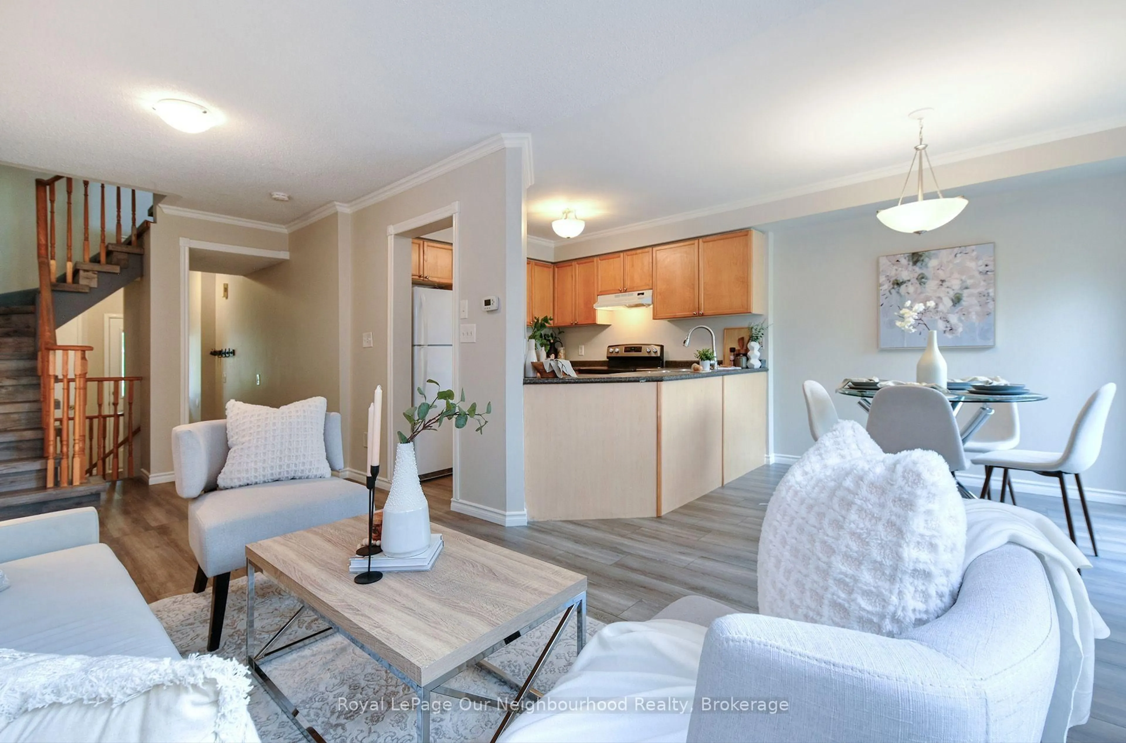 Living room with furniture, unknown for 38 Wilkins Cres, Clarington Ontario L1E 3B8