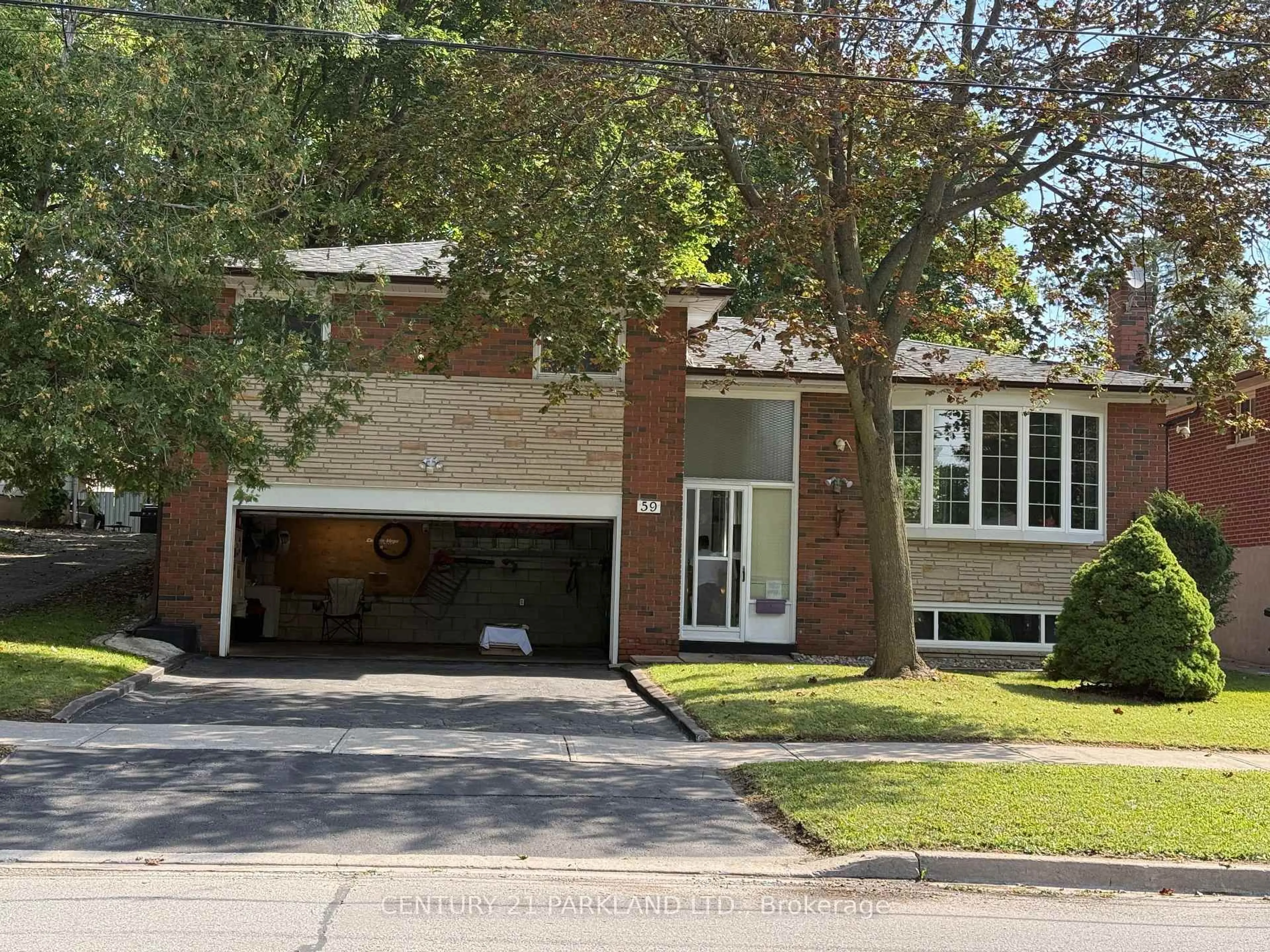 Home with brick exterior material, street for 59 Cedar Dr, Toronto Ontario M1J 3E9