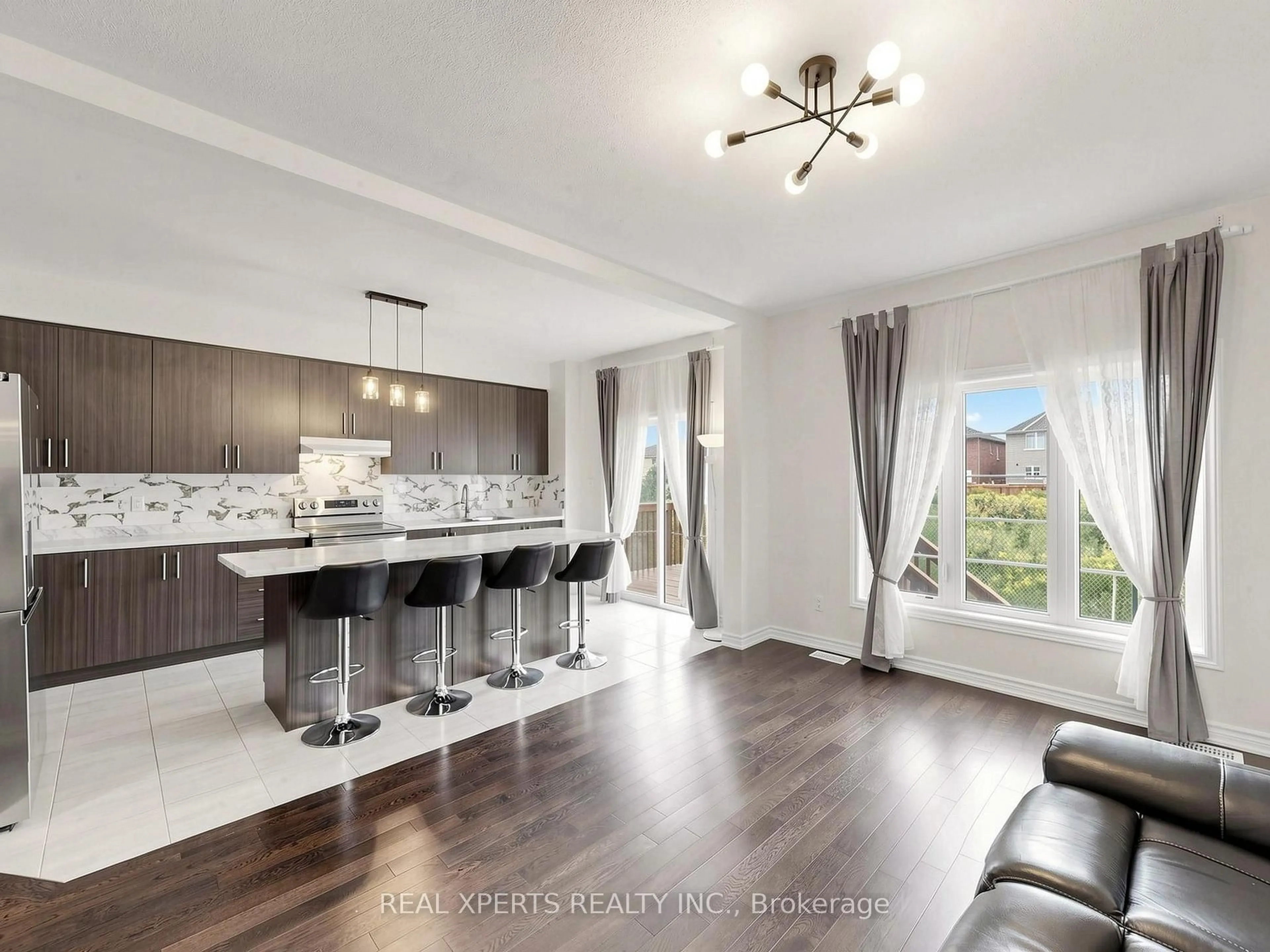 Open concept kitchen, unknown for 1129 Cameo St, Pickering Ontario L1X 0L7