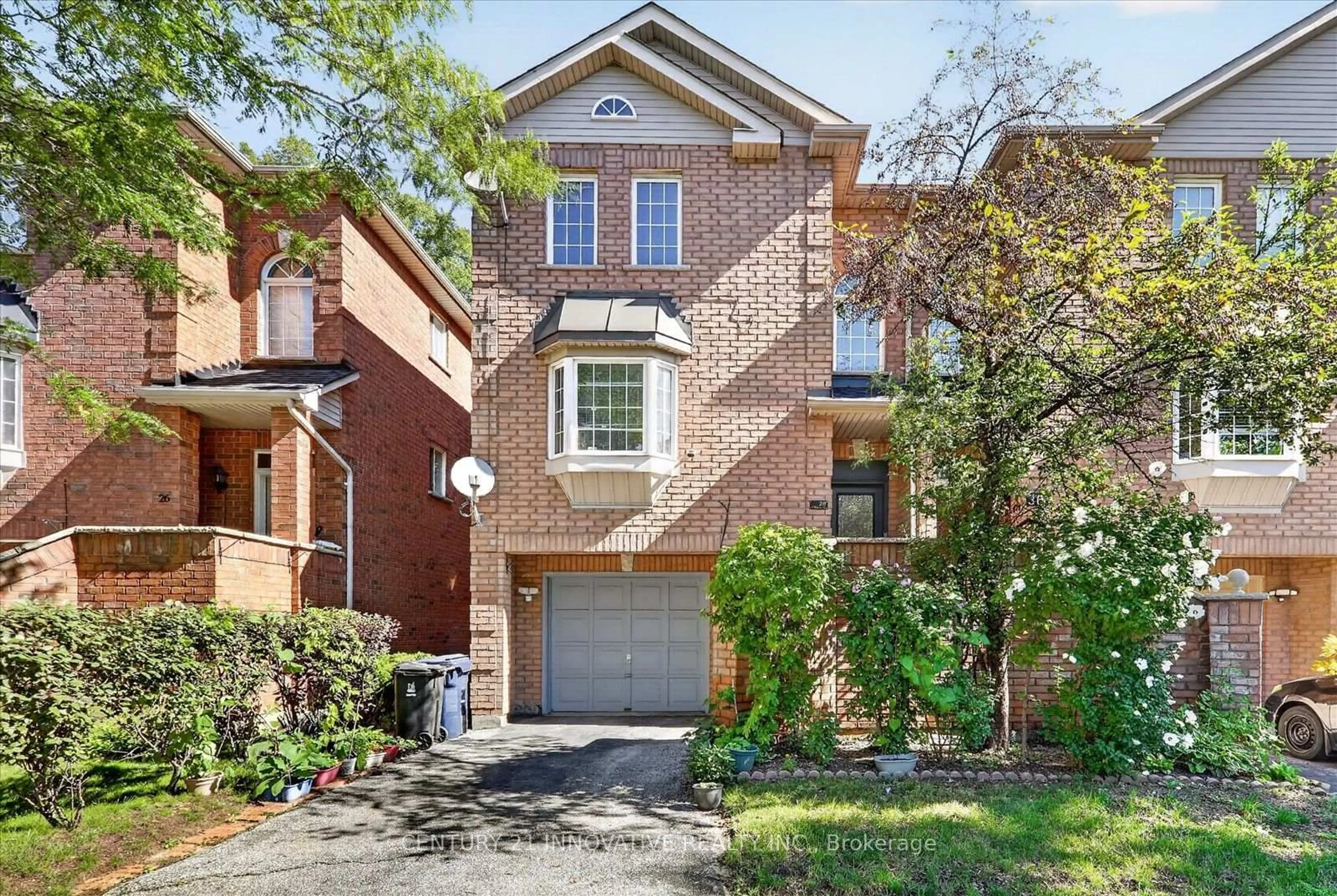 Home with brick exterior material, street for 28 Eli Shackleton Crt, Toronto Ontario M1E 5K3