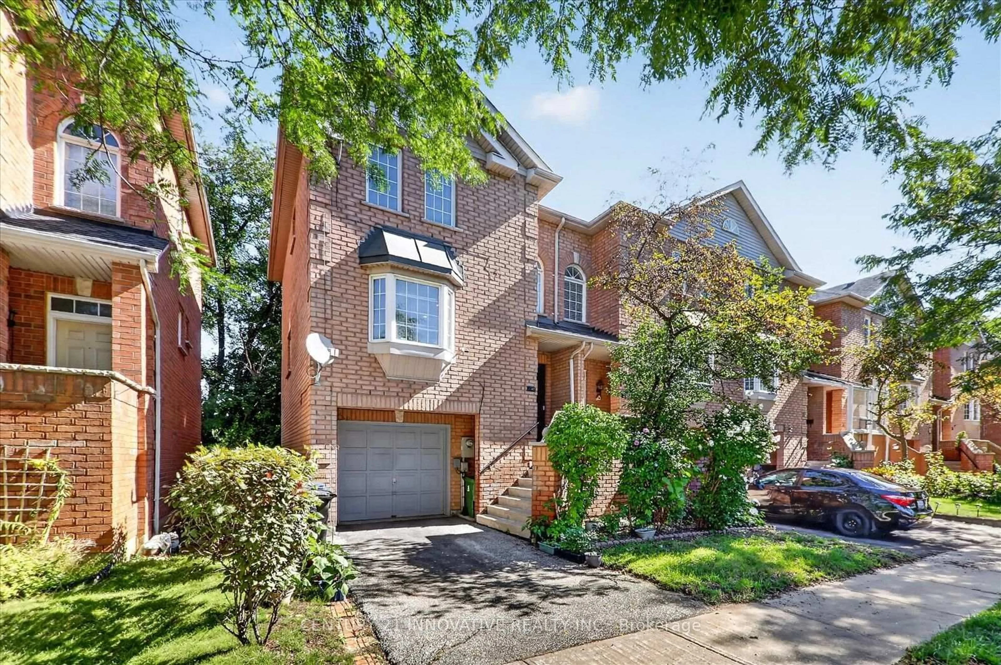 Home with brick exterior material, street for 28 Eli Shackleton Crt, Toronto Ontario M1E 5K3