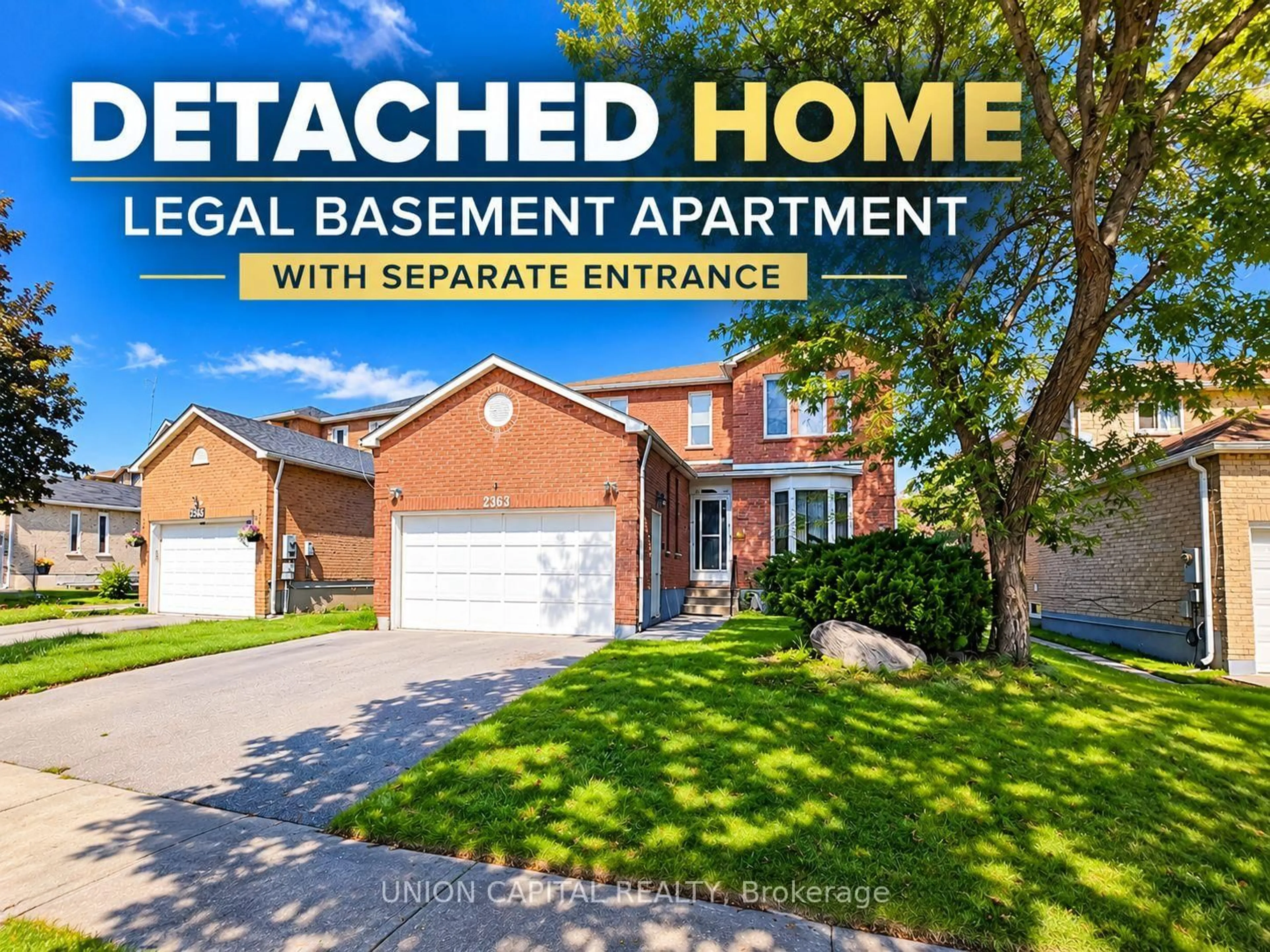 Home with brick exterior material, street for 2363 Strathmore Cres, Pickering Ontario L1X 2H3