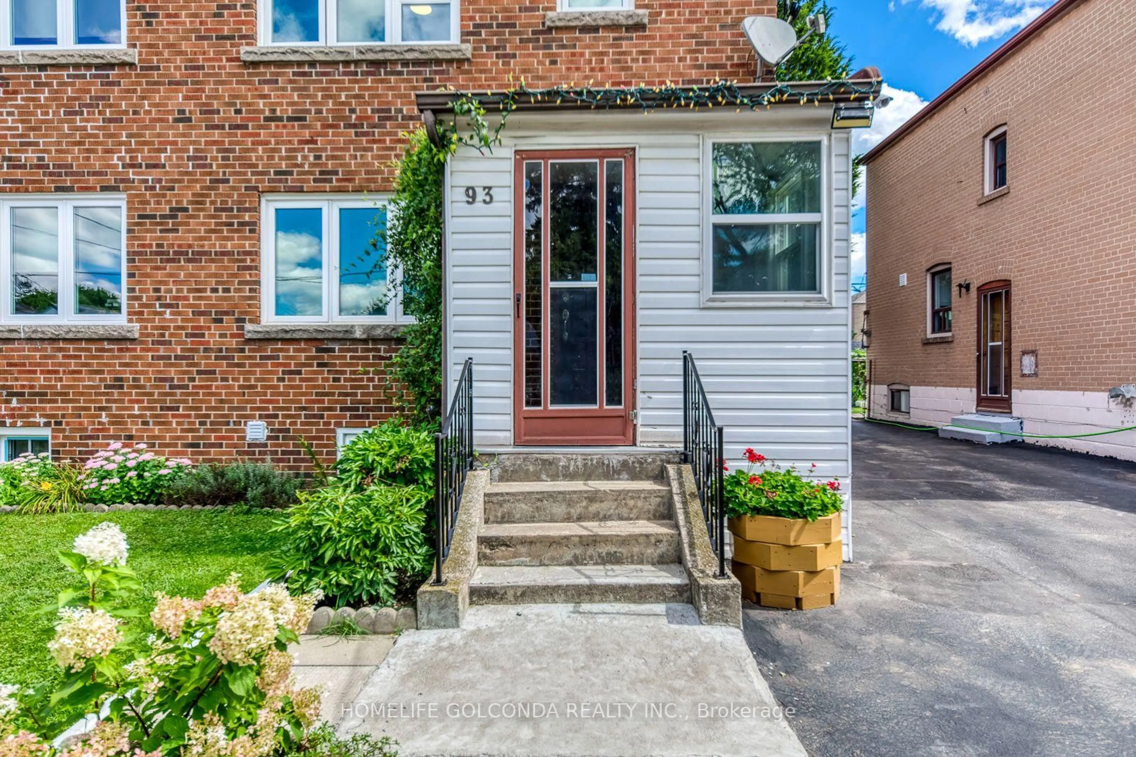 Home with brick exterior material, street for 93 North Woodrow Blvd, Toronto Ontario M1K 1W7