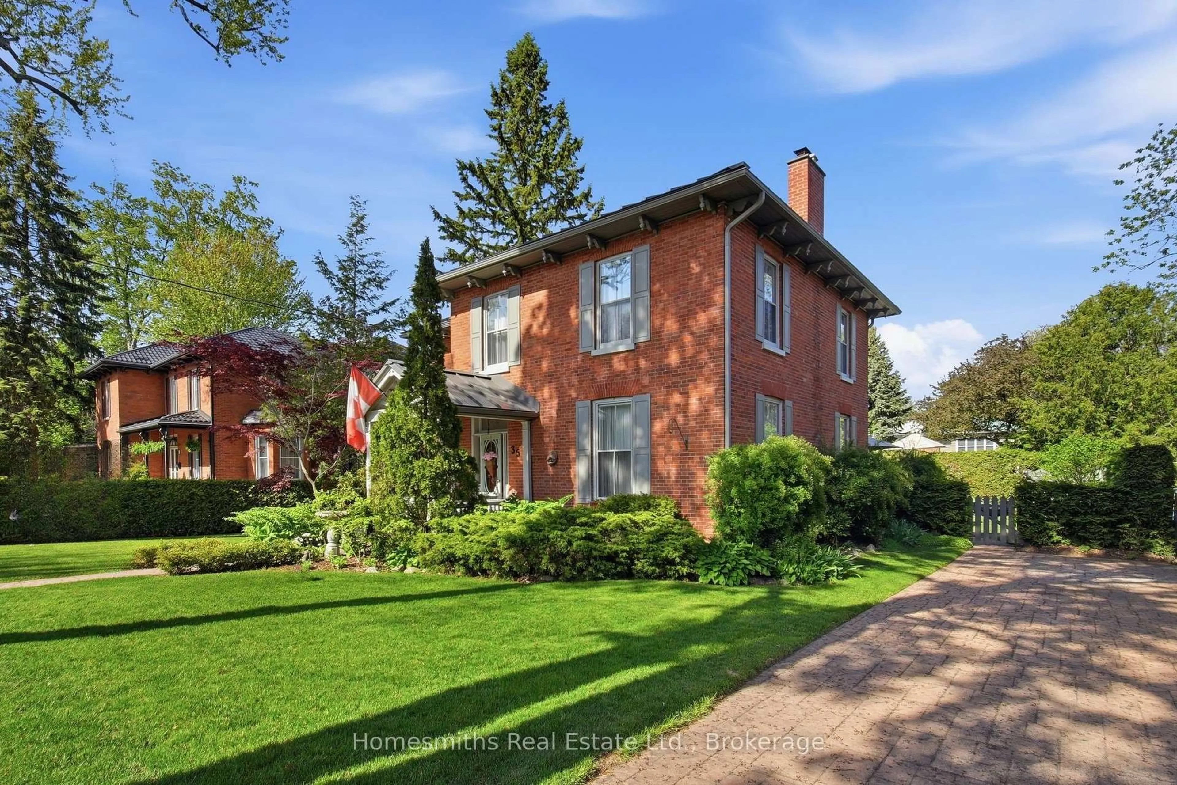 Home with brick exterior material, street for 35 Beech Ave, Clarington Ontario L1C 3A1