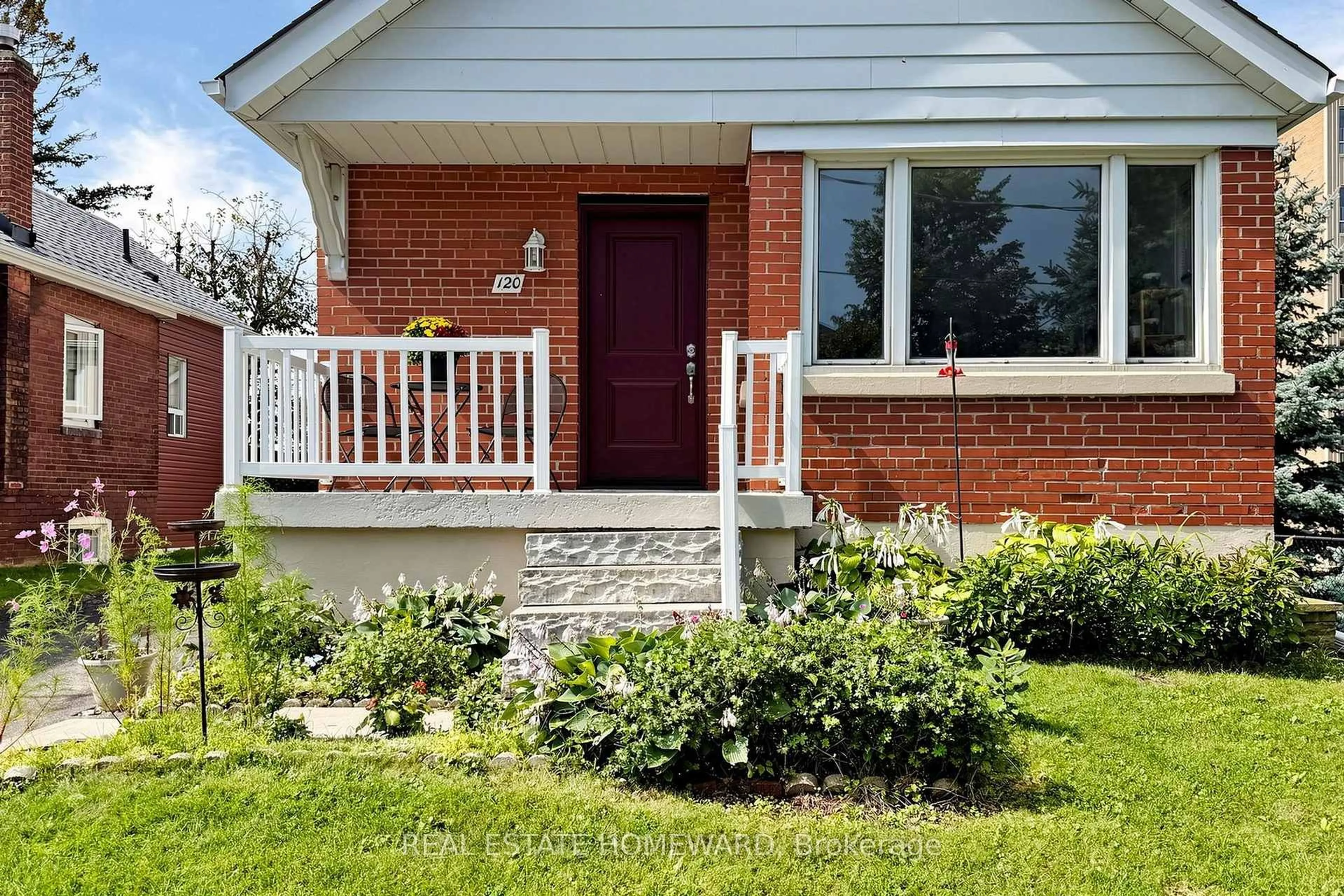 Home with brick exterior material, street for 120 Pitt Ave, Toronto Ontario M1L 2R6
