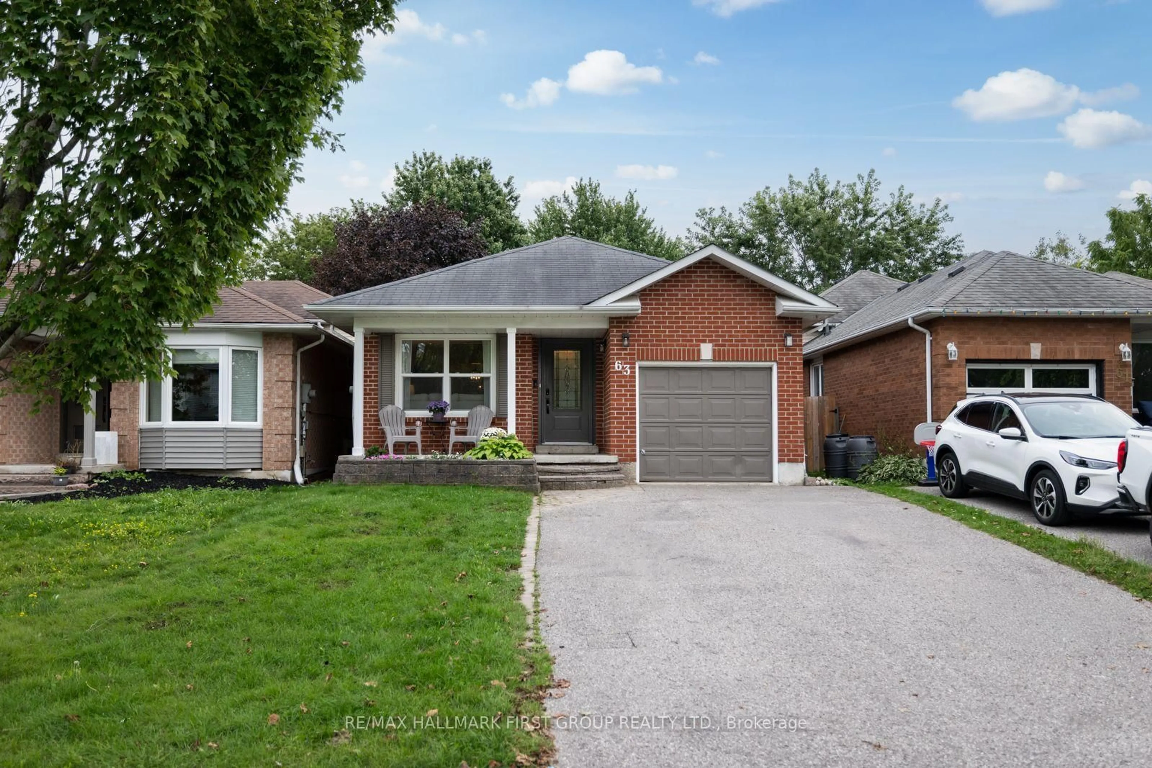 Home with brick exterior material, street for 63 Hart Blvd, Clarington Ontario L1B 1E4