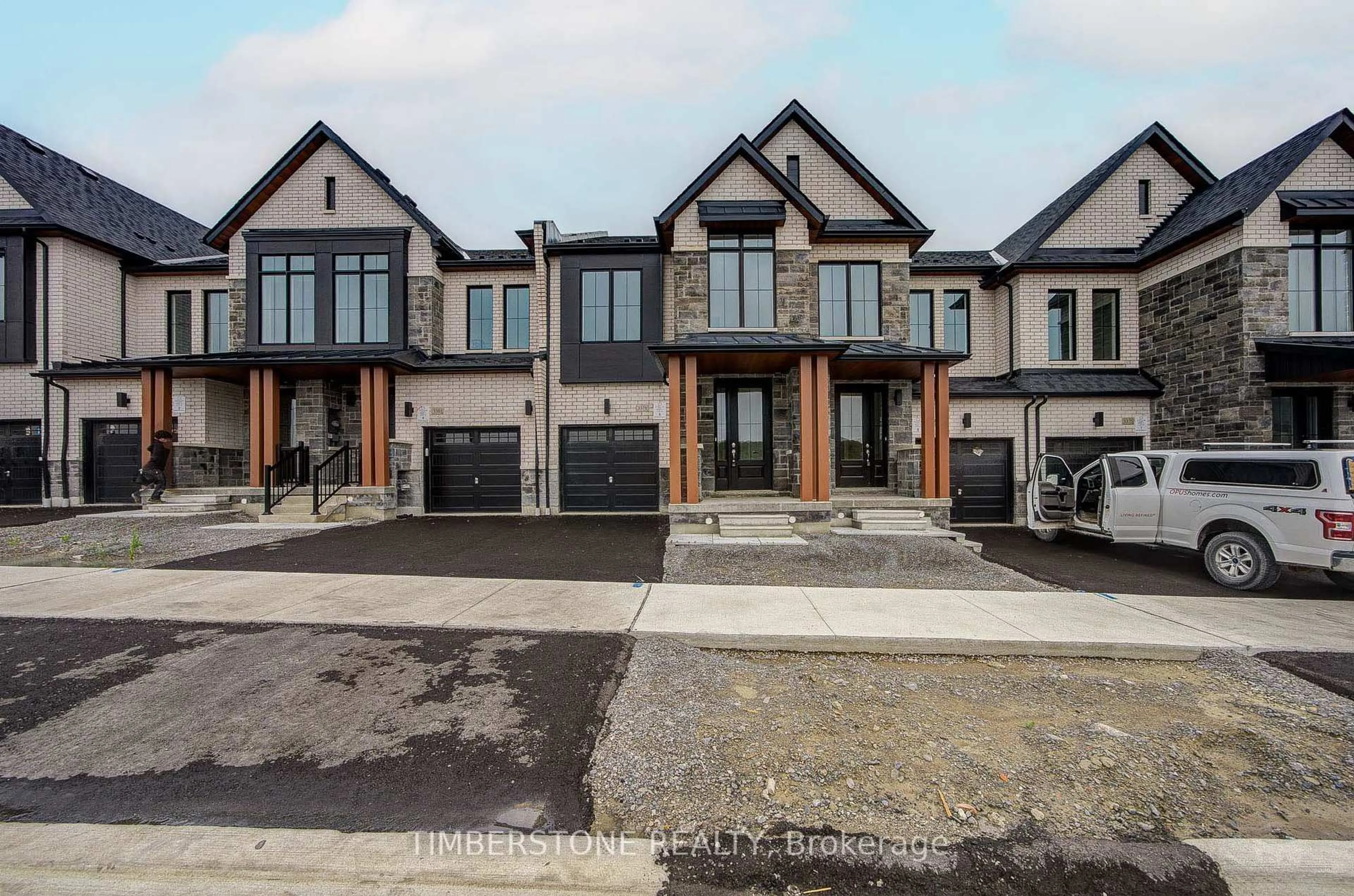 Home with brick exterior material, street for 3379 Elsa Story Ave, Pickering Ontario L1X 0J2