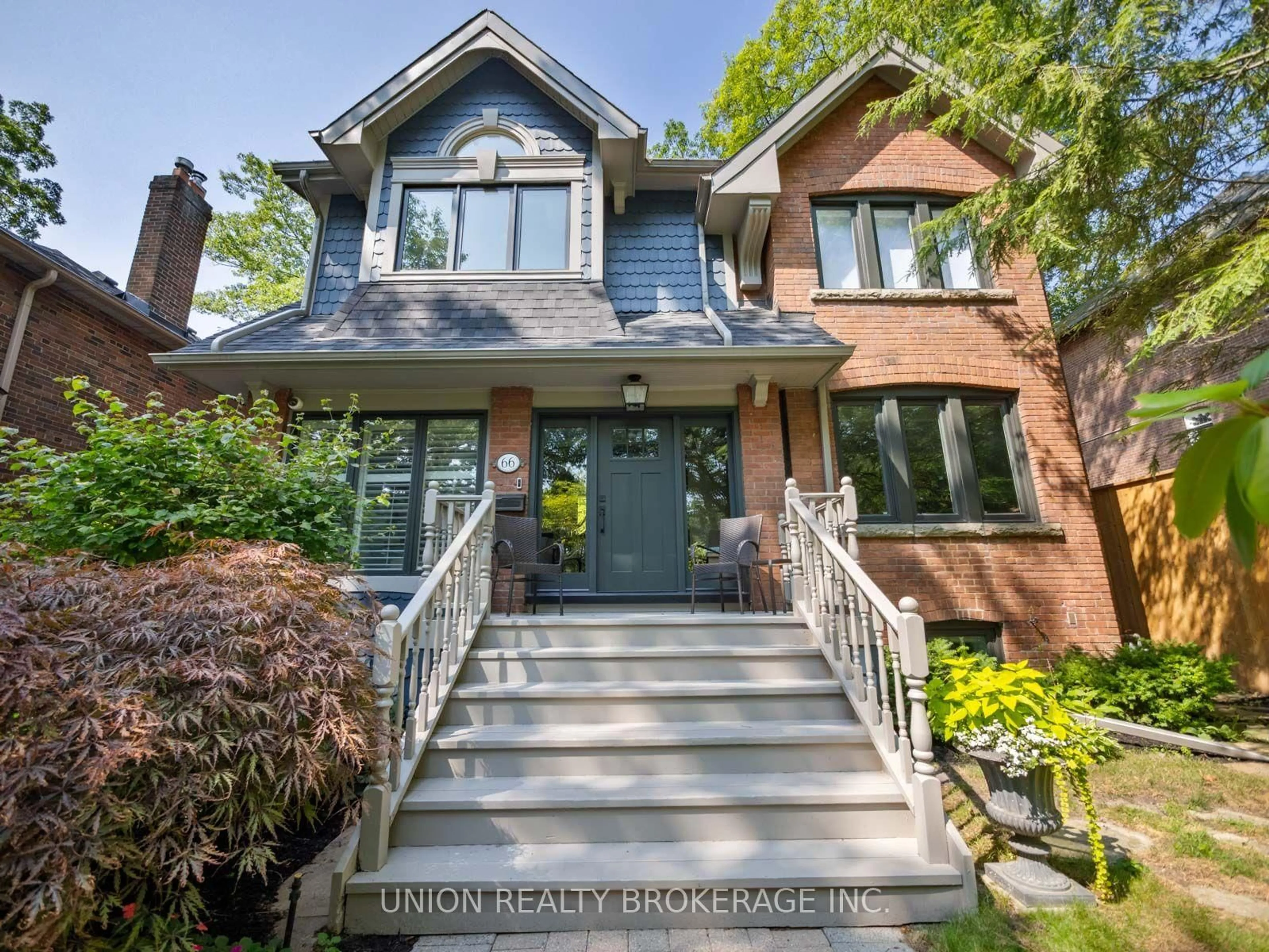 Home with brick exterior material, street for 66 Silver Birch Ave, Toronto Ontario M4E 3K9