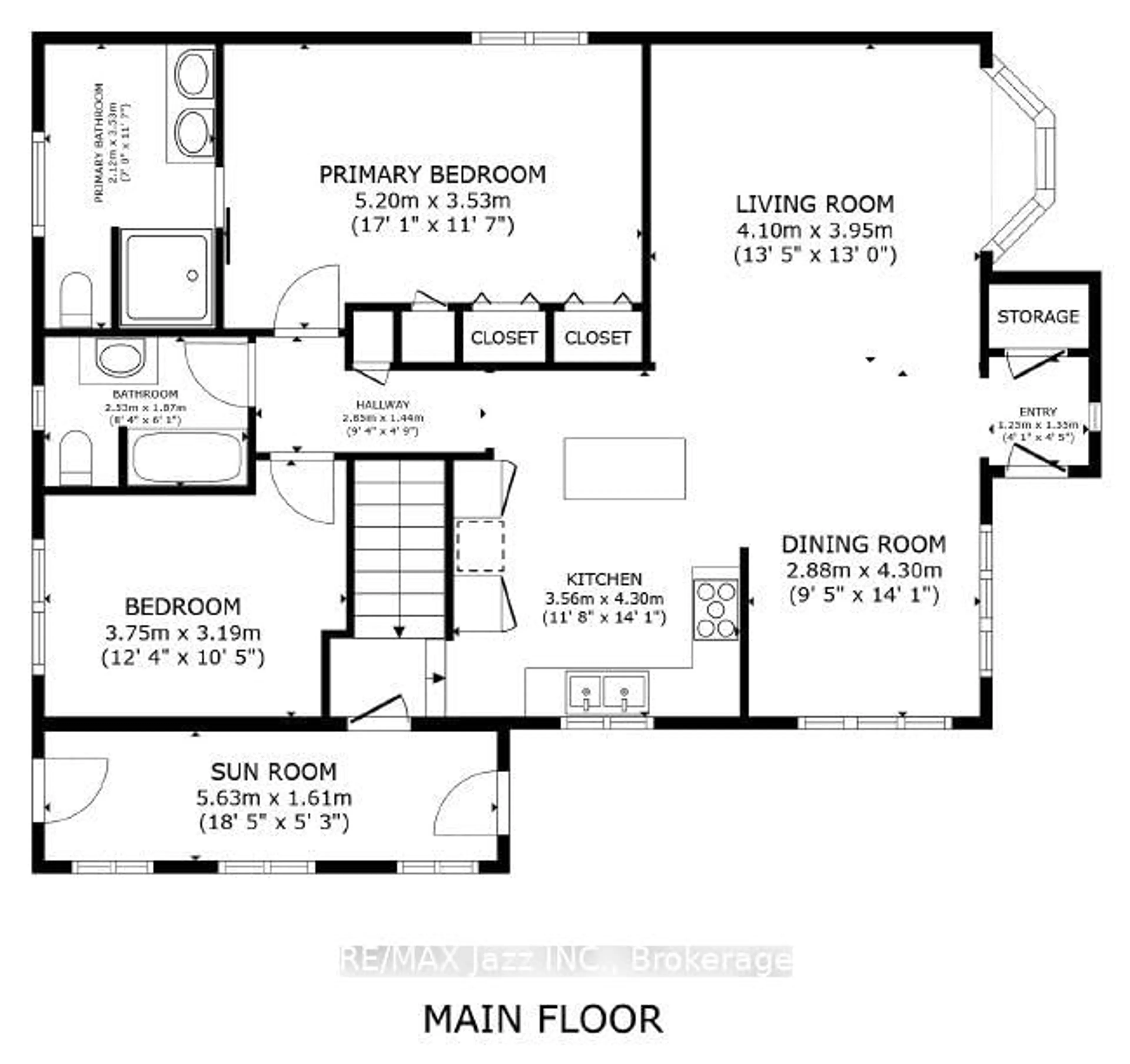 Floor plan for 50 Orono Division St, Clarington Ontario L0A 1J0