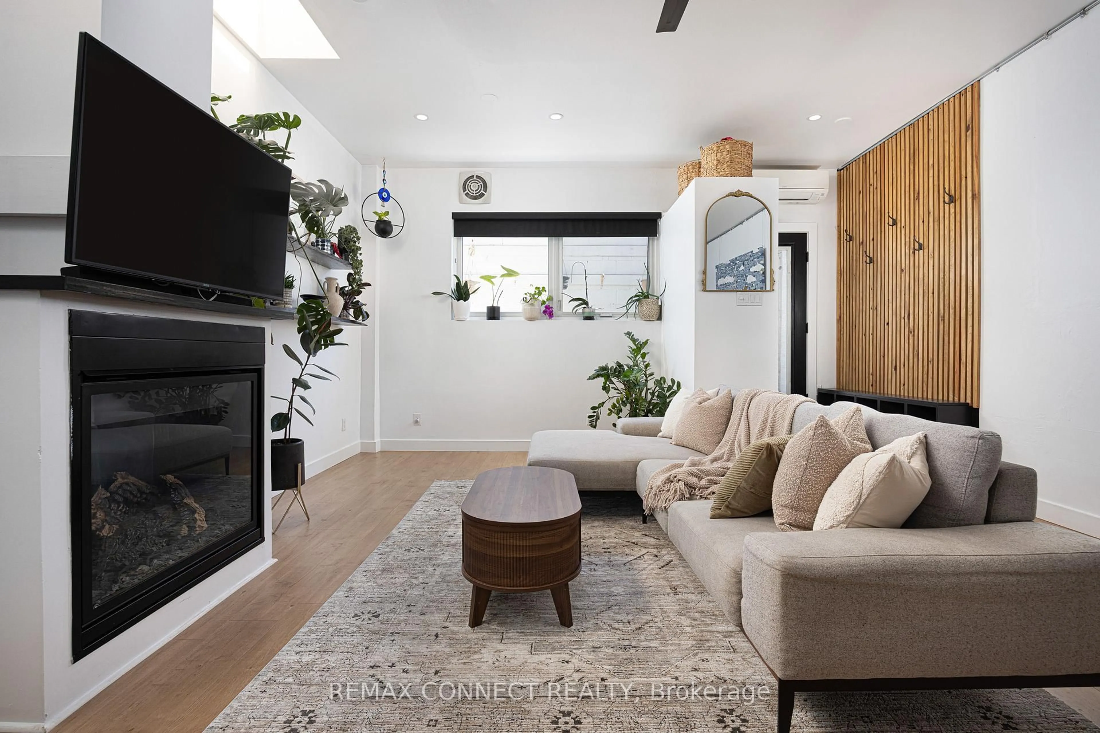 Living room with furniture, unknown for 99 Coleman Ave #106, Toronto Ontario M4C 1P8