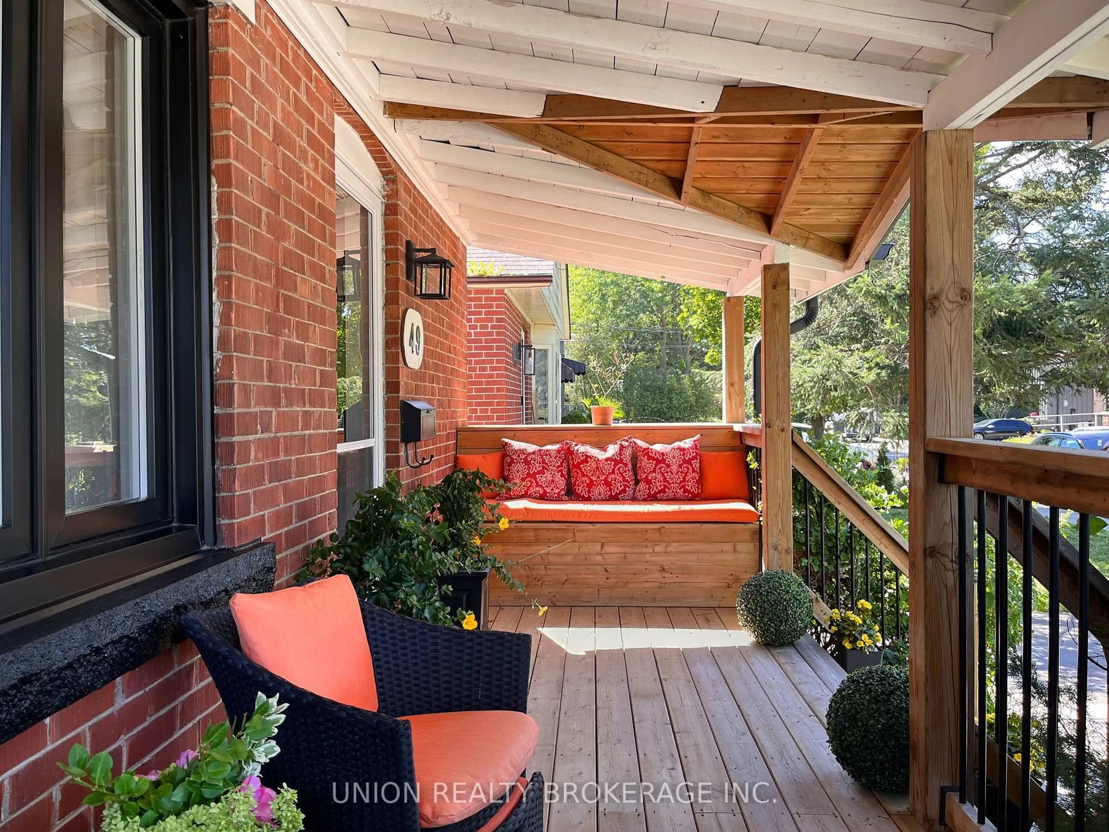 Home with brick exterior material, street for 49 Claremore Ave, Toronto Ontario M1N 3S1