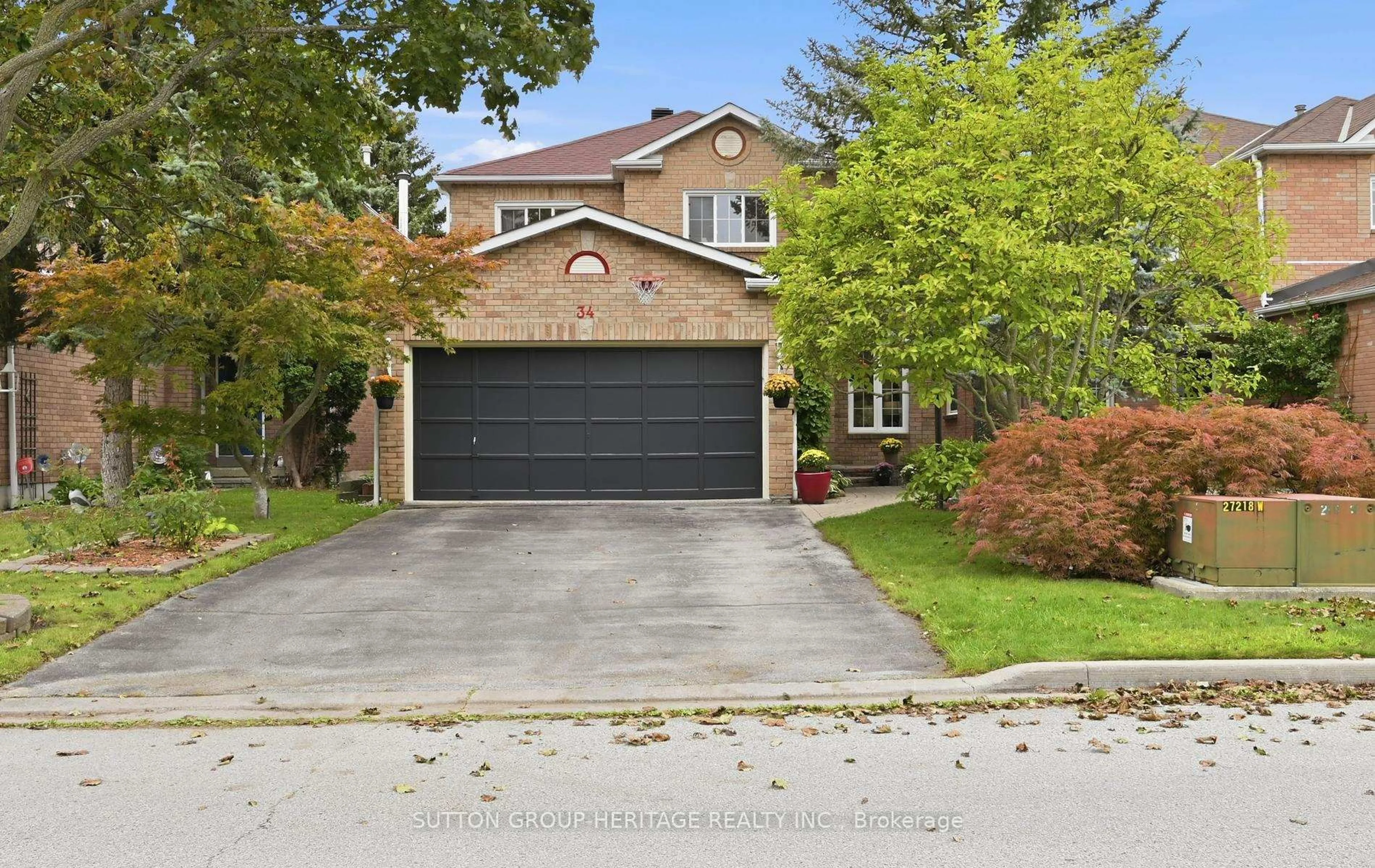 Home with brick exterior material, street for 34 Reese Ave, Ajax Ontario L1T 3V7