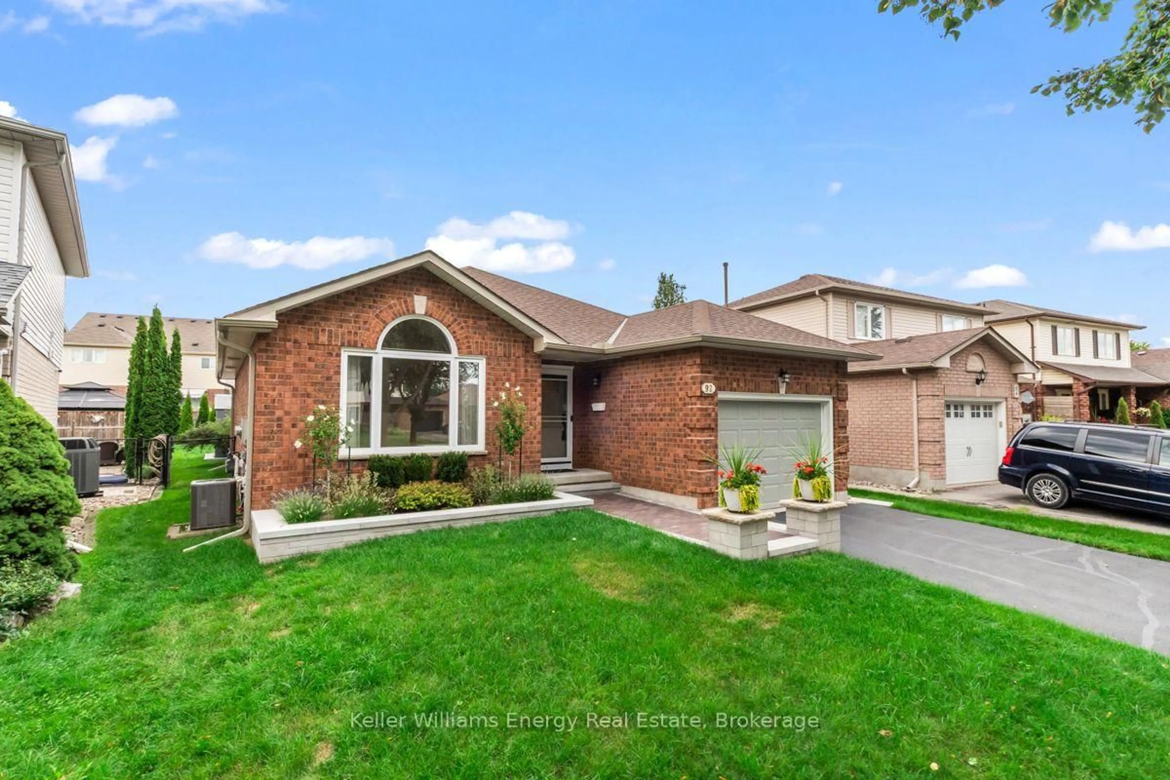 Home with brick exterior material, street for 92 George Reynolds Dr, Clarington Ontario L1E 2E8
