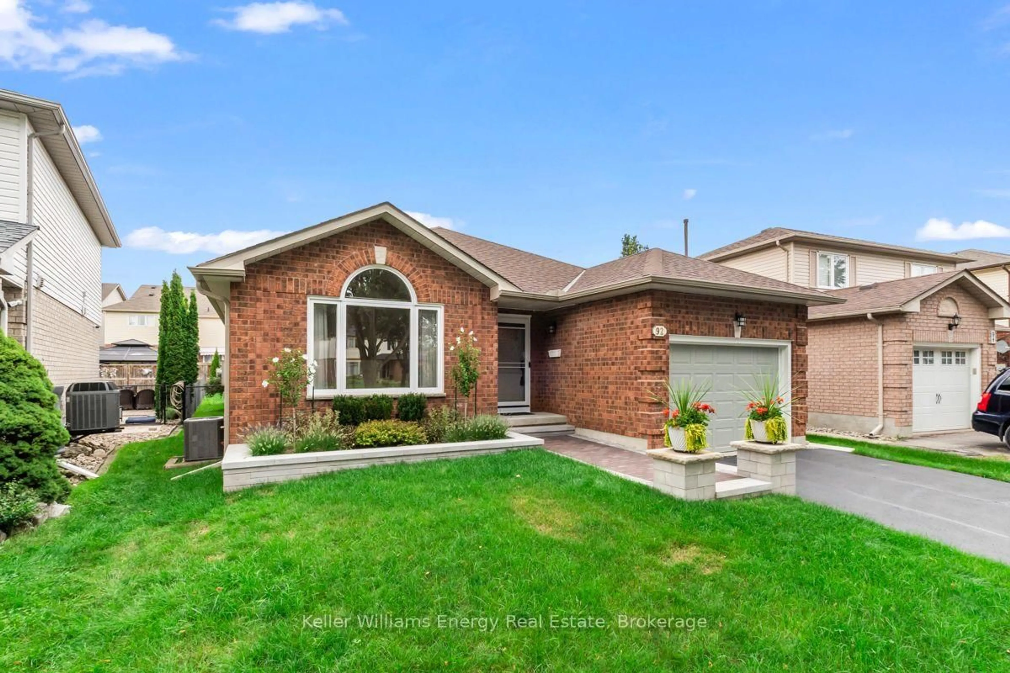 Home with brick exterior material, street for 92 George Reynolds Dr, Clarington Ontario L1E 2E8