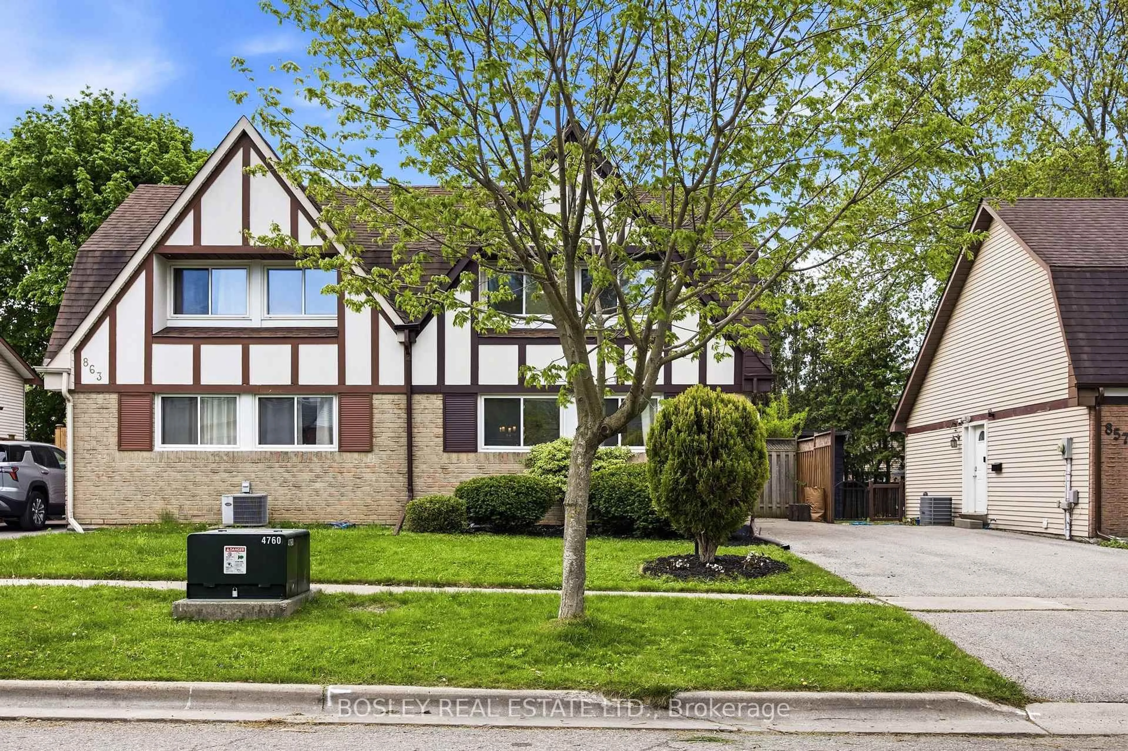 Home with brick exterior material, street for 861 Traddles Ave, Oshawa Ontario L1K 1N7