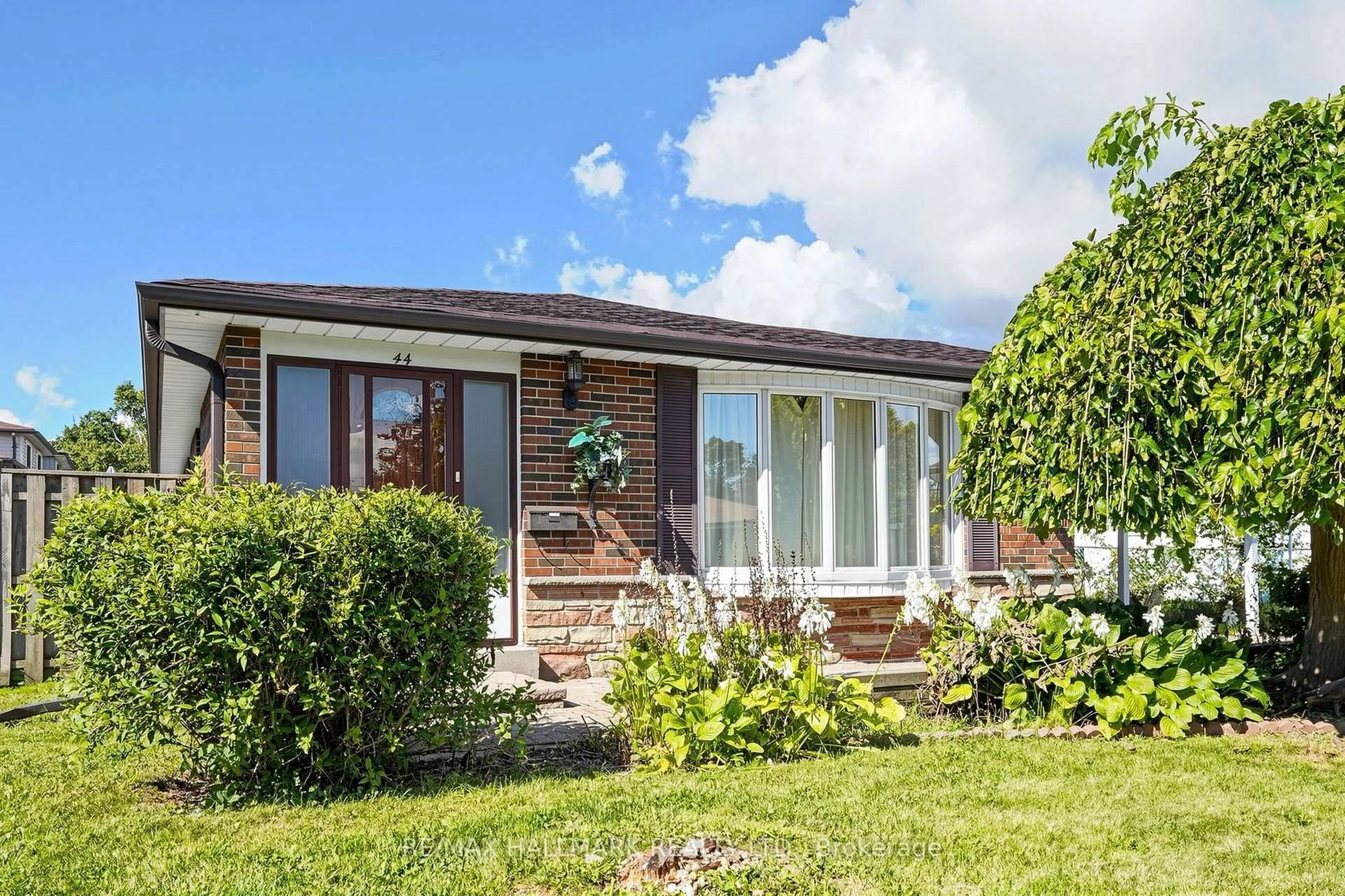 Home with brick exterior material, street for 44 Bryant Rd, Ajax Ontario L1S 2Y7