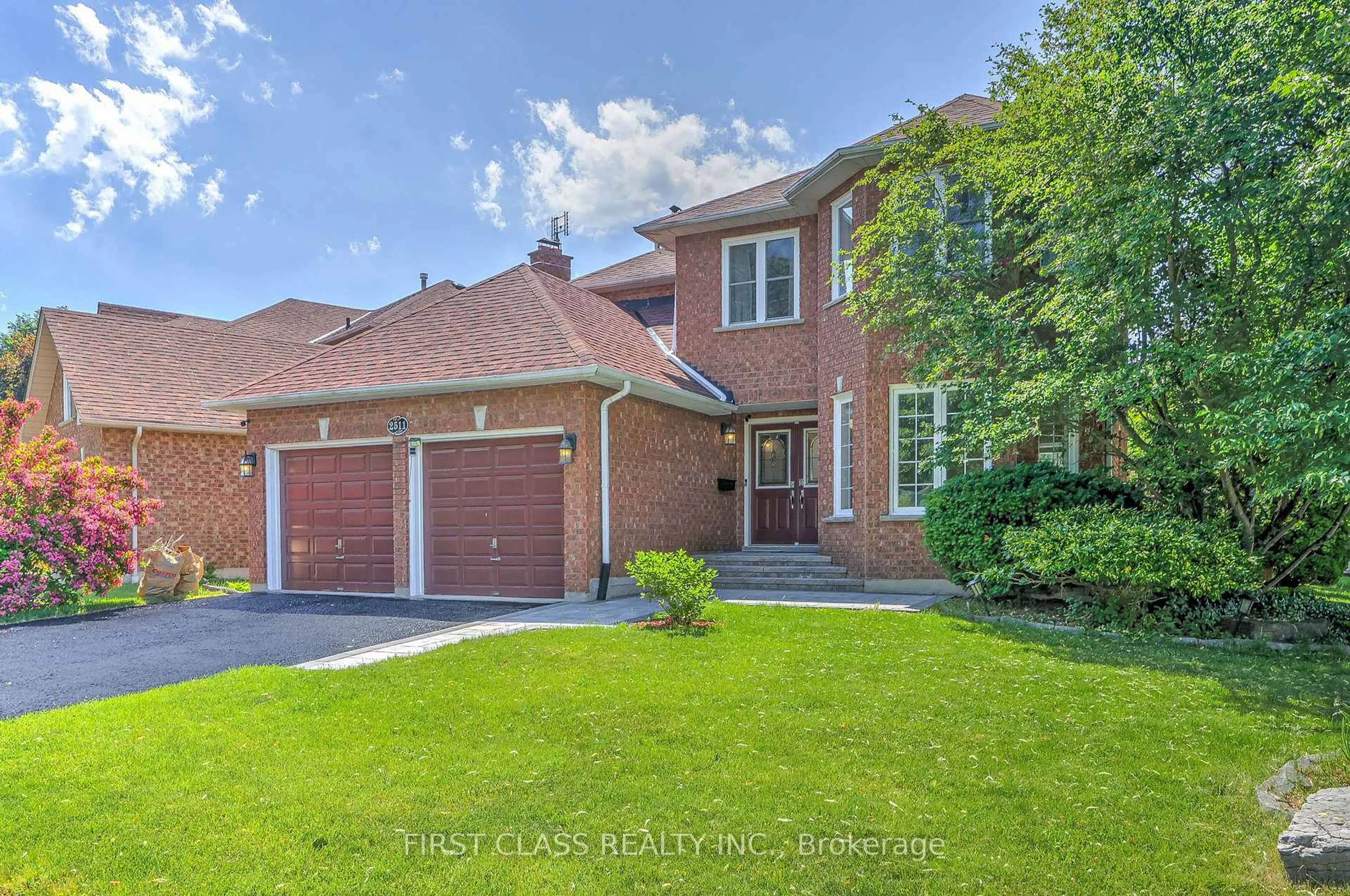 Home with brick exterior material, street for 2511 Linwood St, Pickering Ontario L1X 2S4