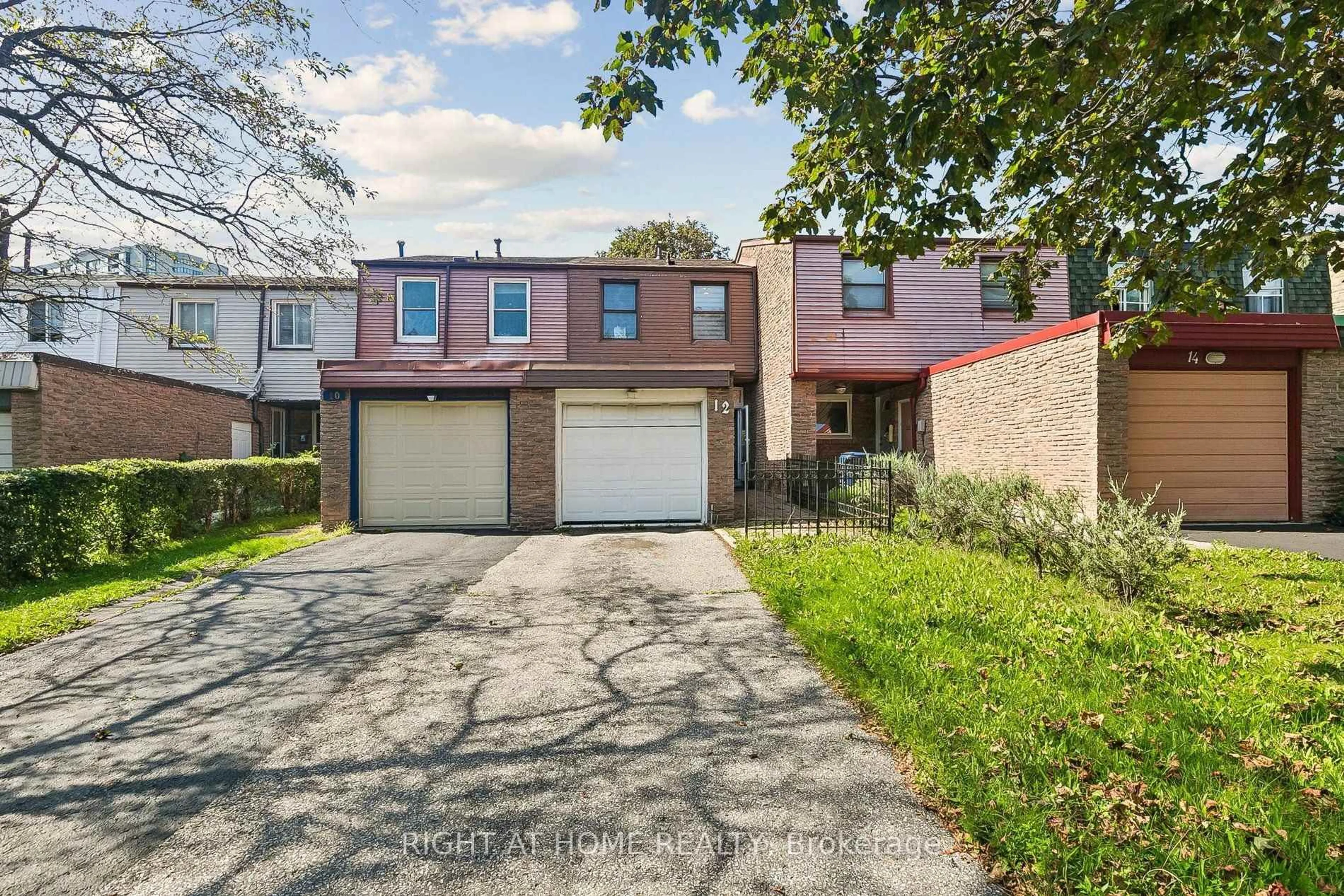 Home with brick exterior material, street for 12 l'amoreaux Dr, Toronto Ontario M1W 2L9
