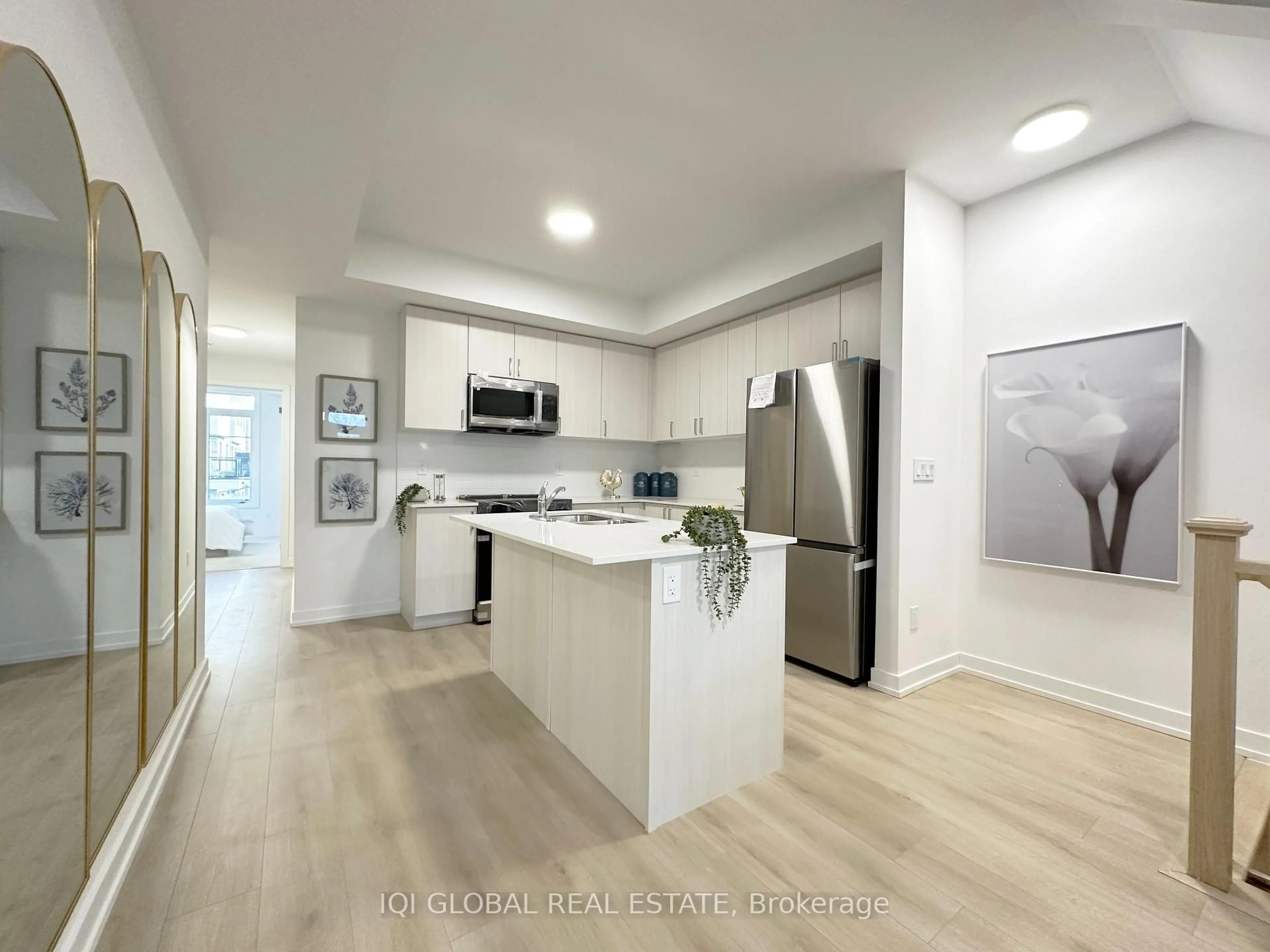 Open concept kitchen, unknown for 1655 Palmers Sawmill Rd #217, Pickering Ontario L1X 0R3