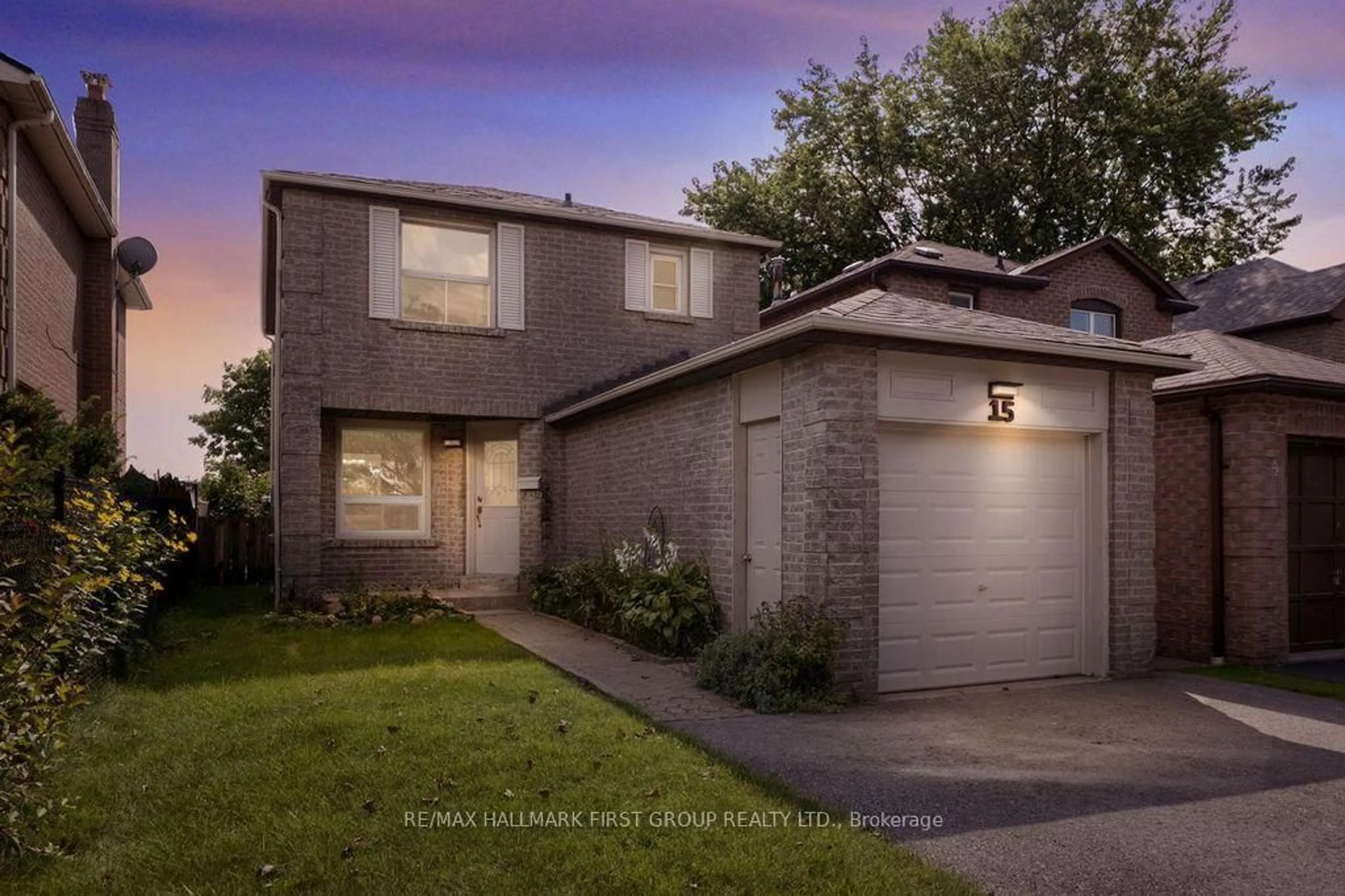 Home with brick exterior material, street for 15 Millington Cres, Ajax Ontario L1T 1R1
