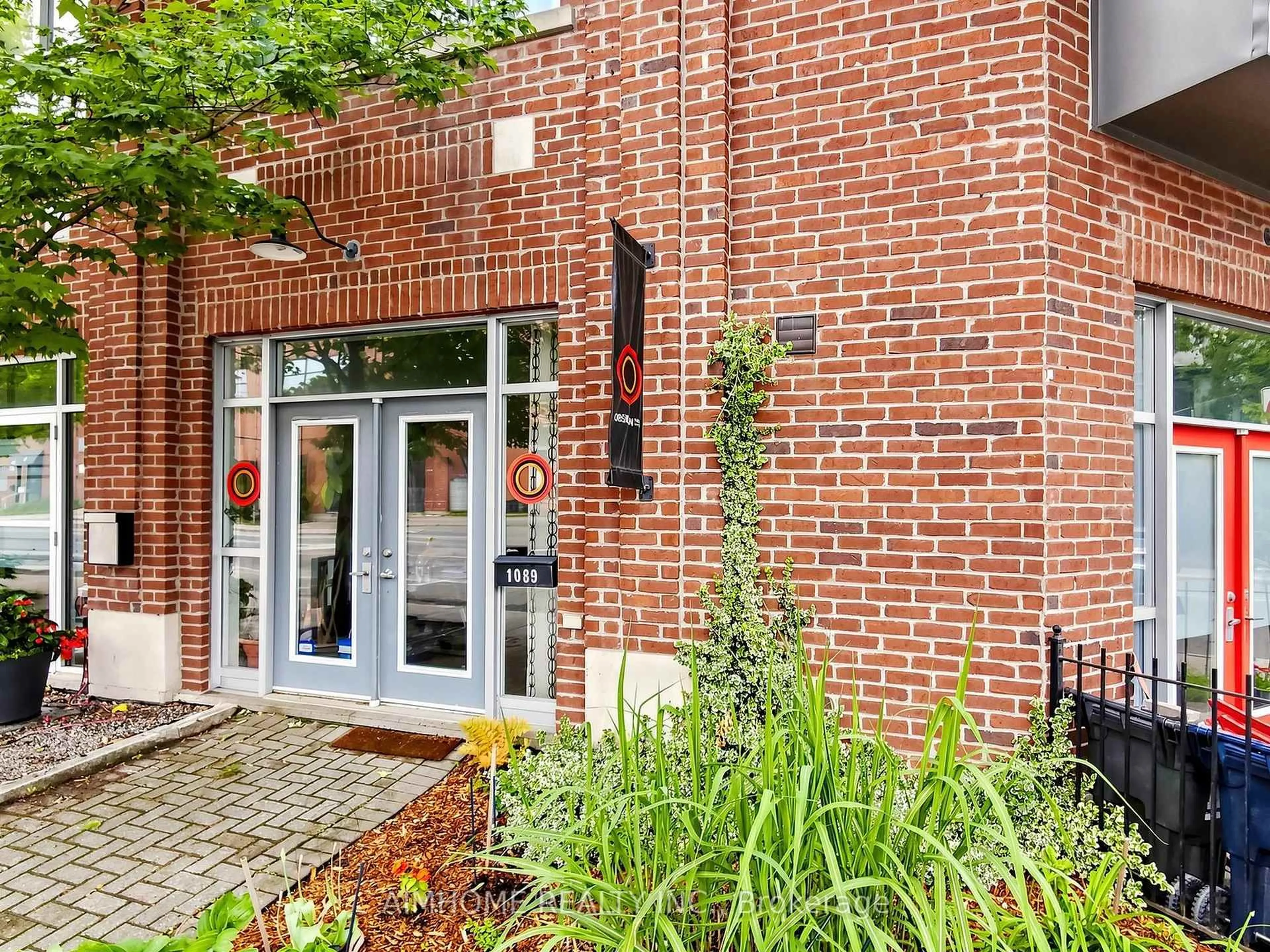 Home with brick exterior material, street for 1089 Dundas St, Toronto Ontario M4M 1R9