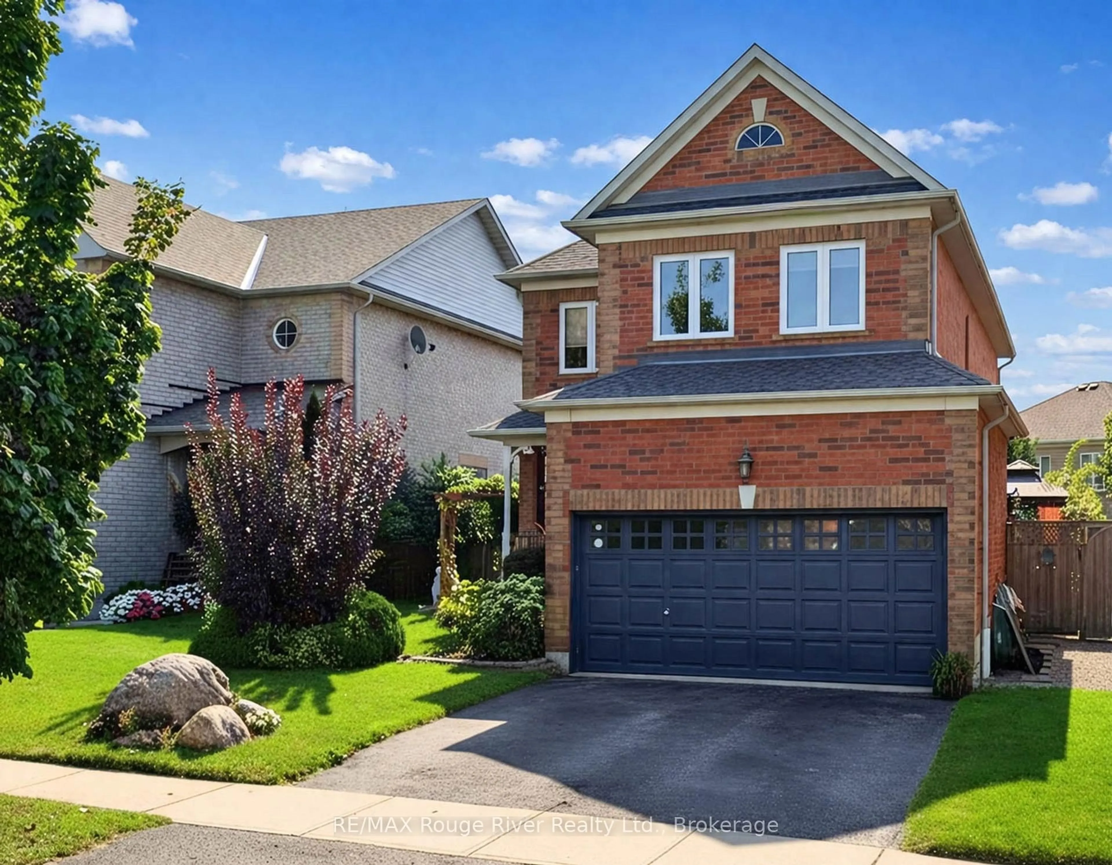 Home with brick exterior material, street for 5 Iberville Rd, Whitby Ontario L1M 1H5