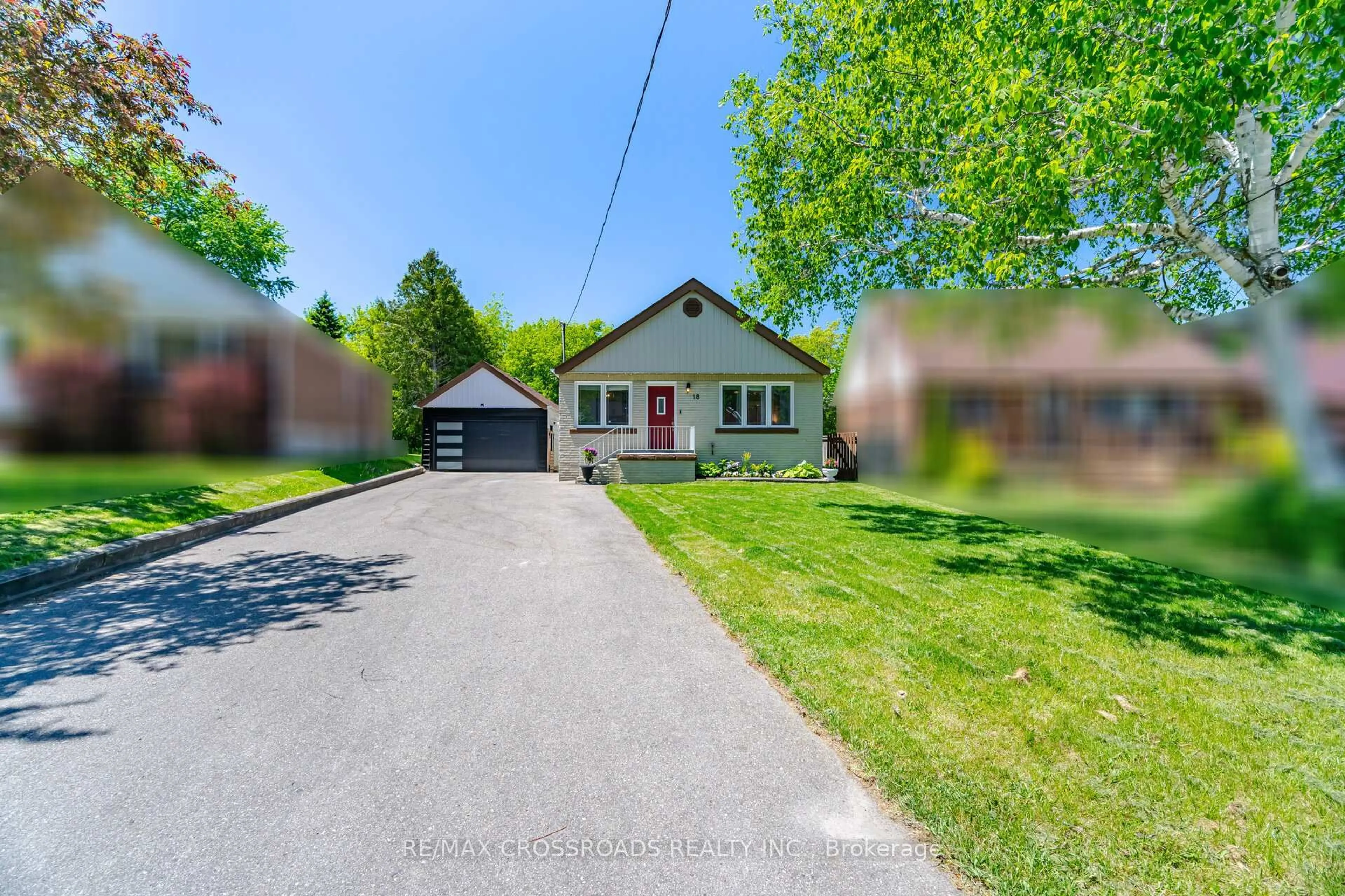 A pic from outside/outdoor area/front of a property/back of a property/a pic from drone, street for 18 Adanac Dr, Toronto Ontario M1M 2E4