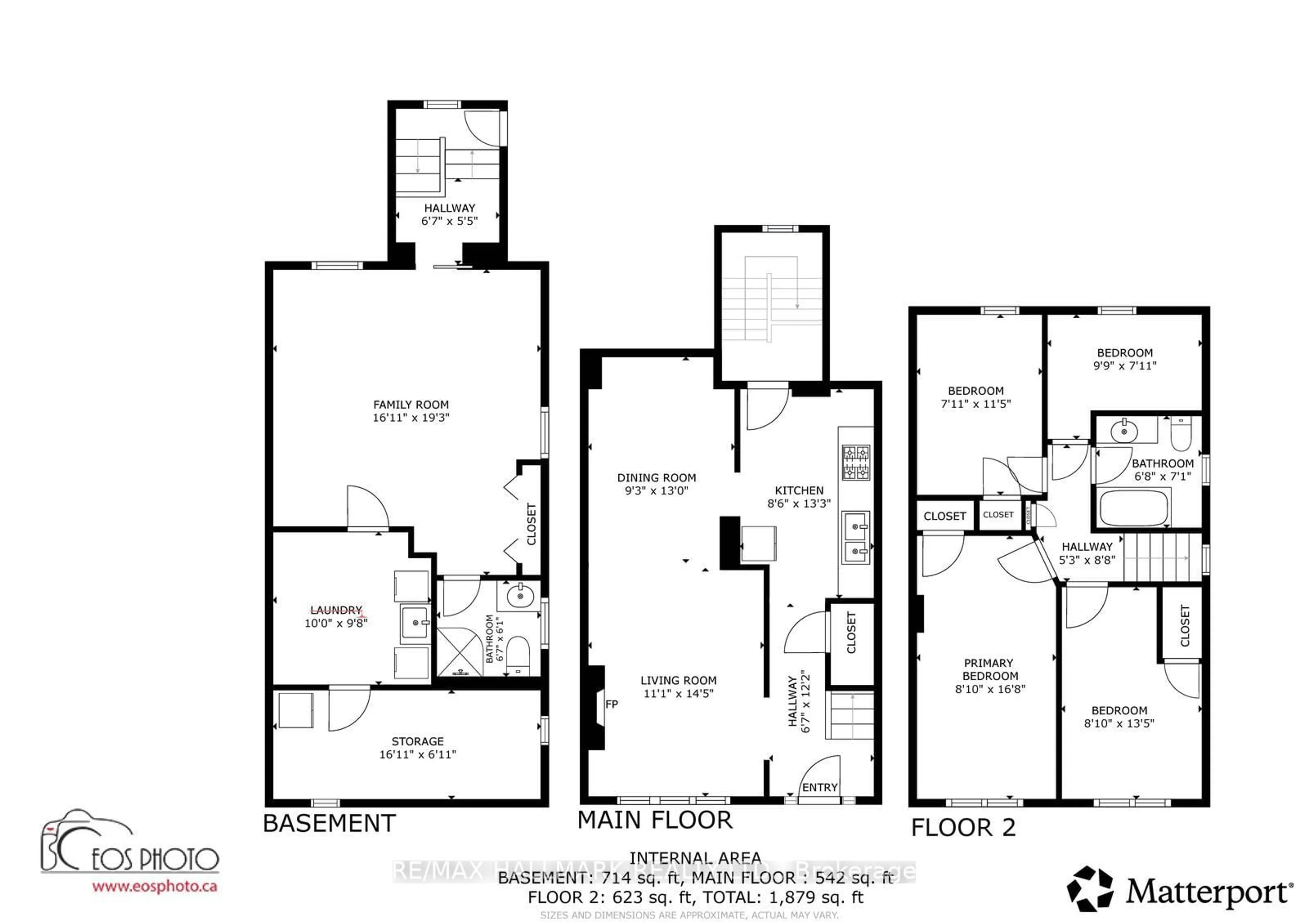 Floor plan for 397 Strathmore Blvd, Toronto Ontario M4C 1N6