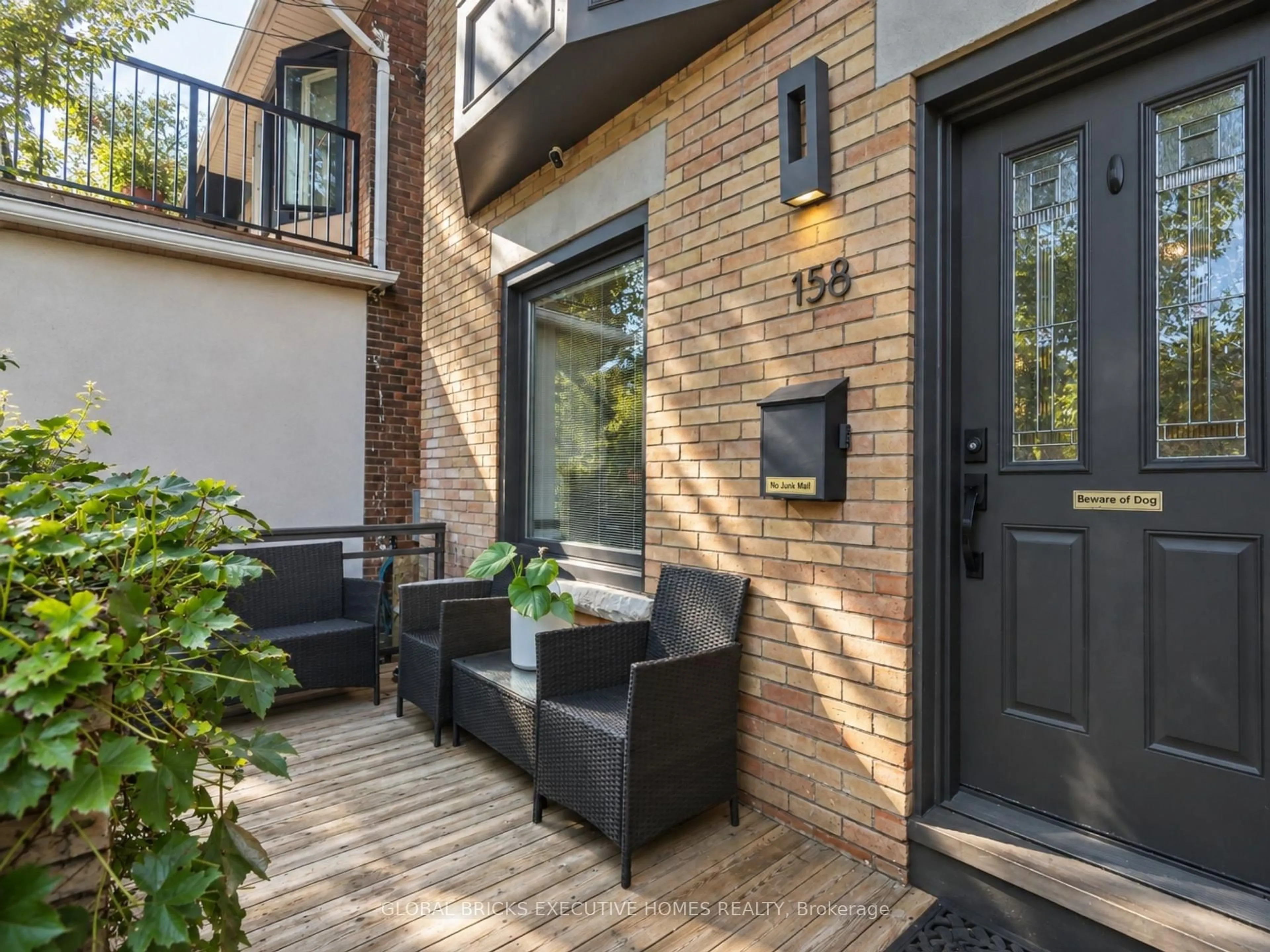 Home with brick exterior material, street for 158 Fulton Ave, Toronto Ontario M4K 1Y3